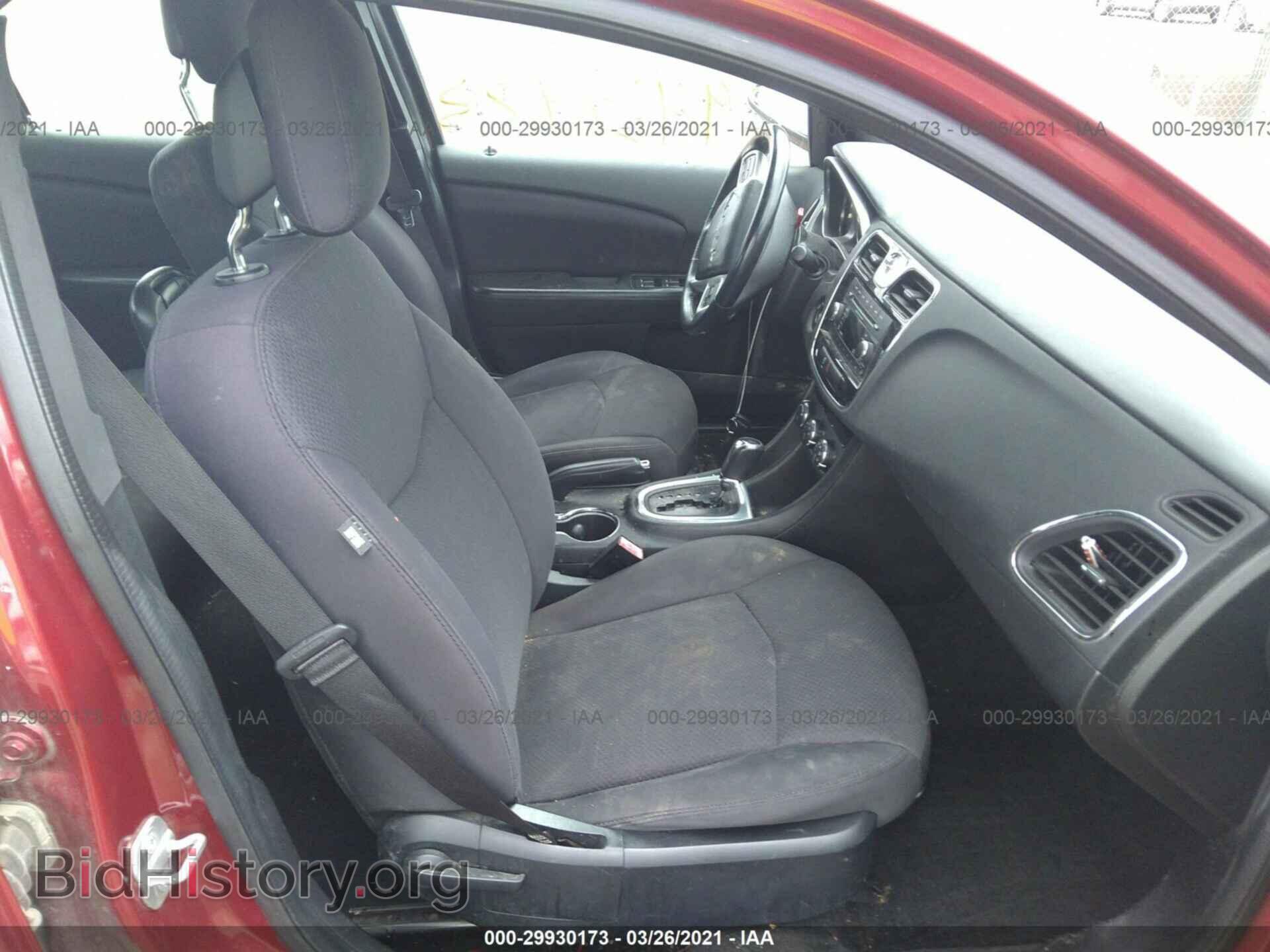 2013 CHRYSLER 200 - VIN: 1C3CCBBB0DN714142 - Фото 5