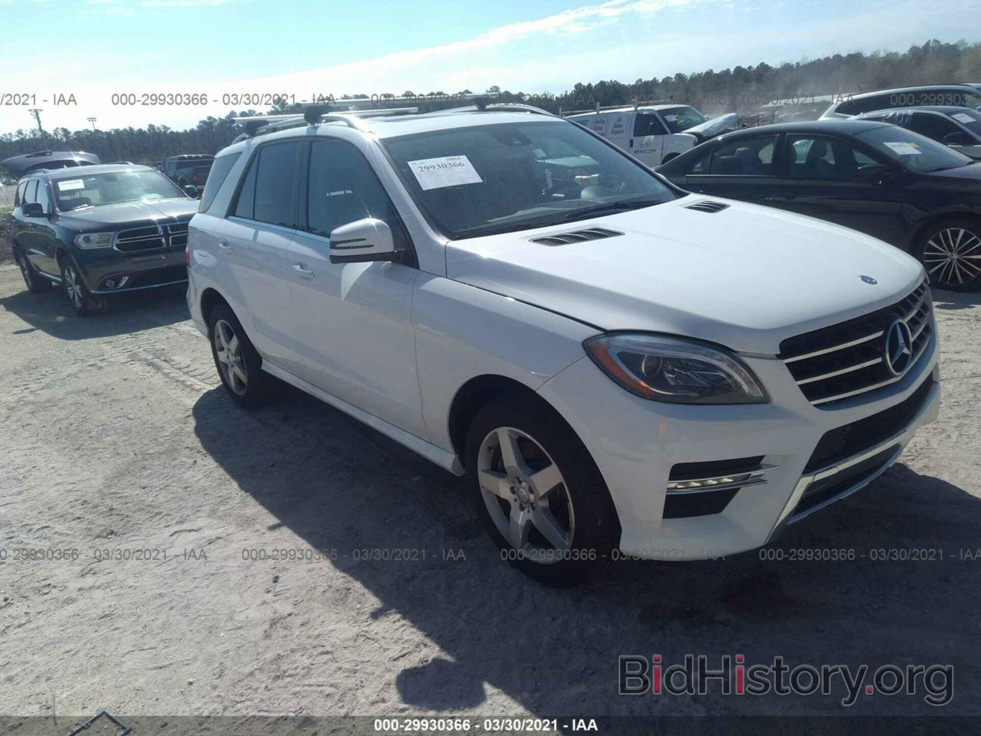 Photo 4JGDA5JB6EA283576 - MERCEDES-BENZ M-CLASS 2014