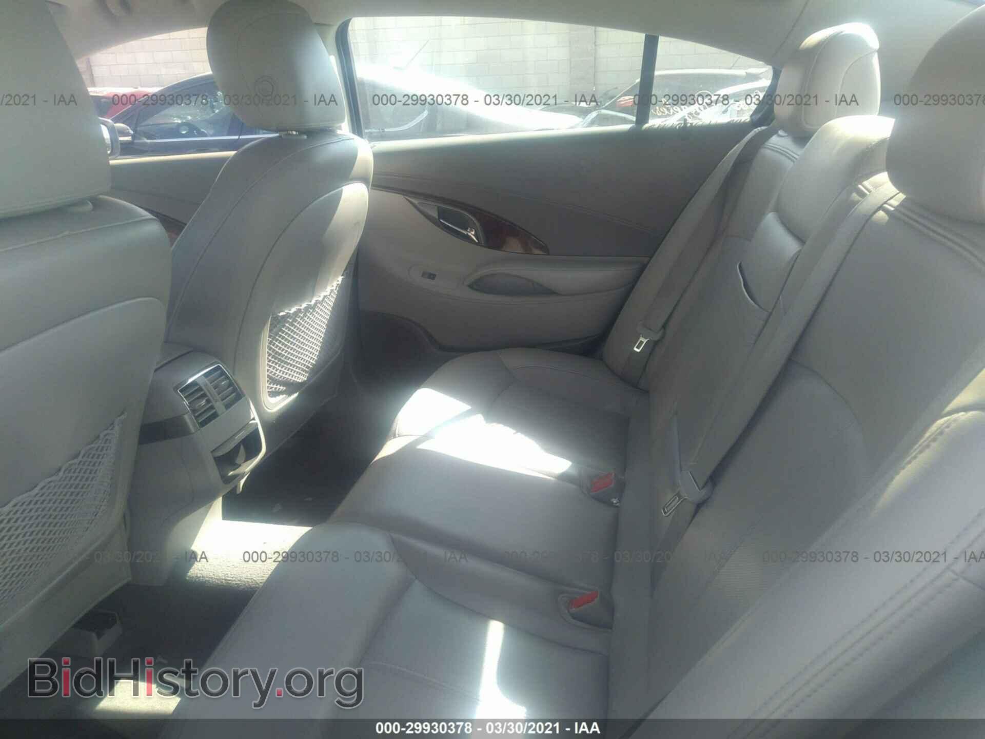 2012 BUICK LACROSSE - VIN: 1G4GF5E36CF188193 - Photo 8