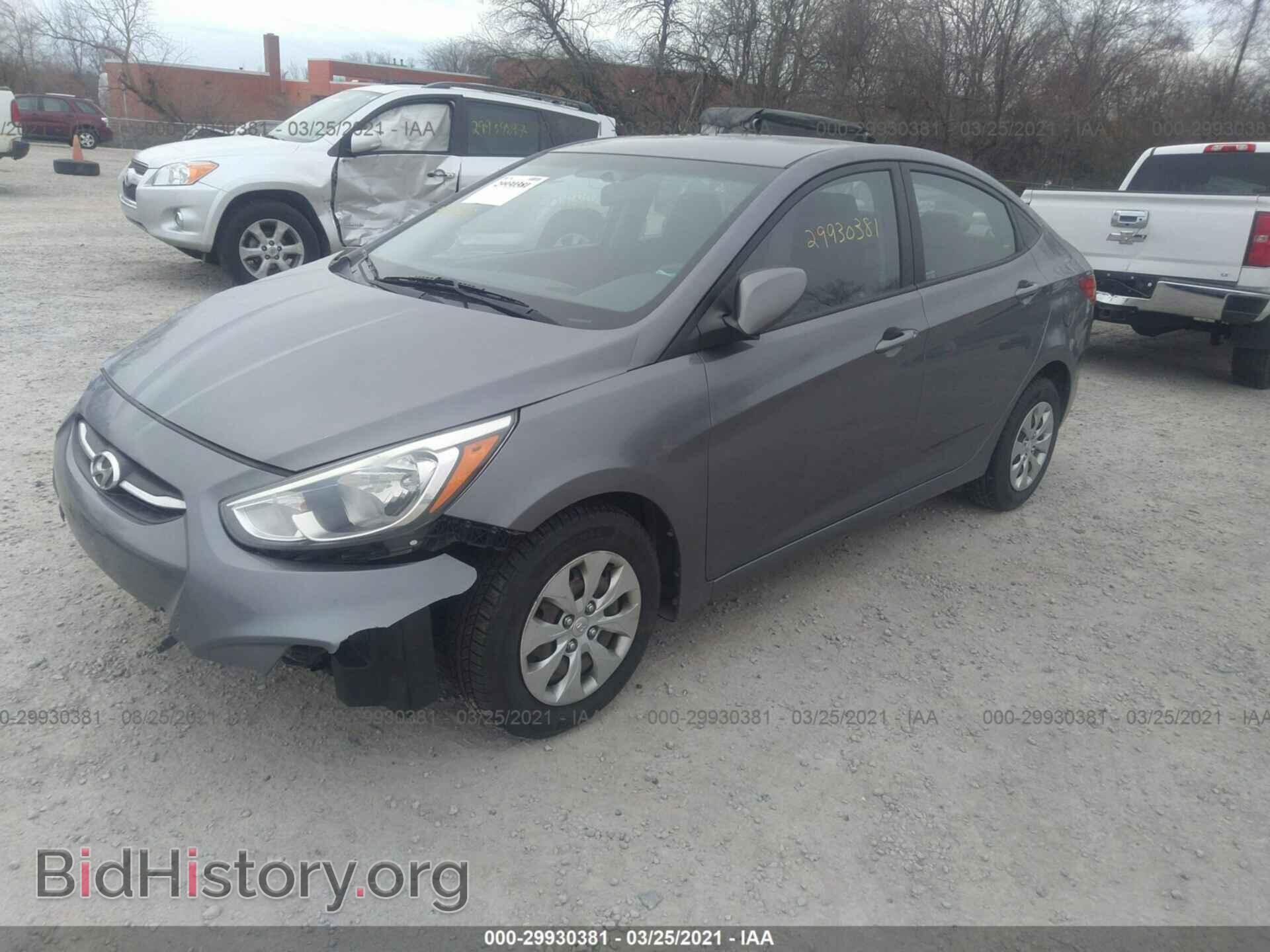 2016 HYUNDAI ACCENT - VIN: KMHCT4AE3GU974513 - Фото 2