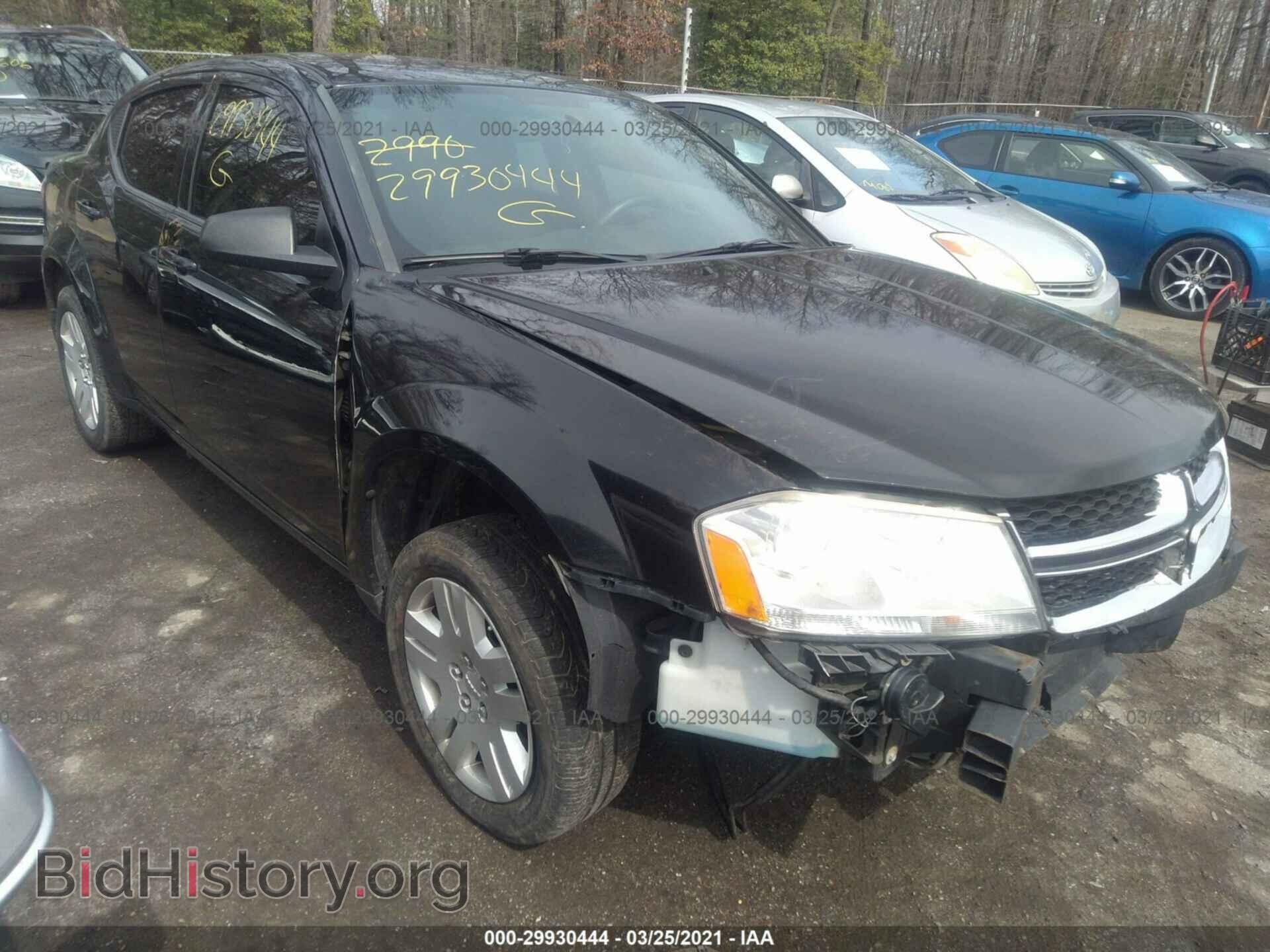 Фотография 1B3BD4FB5BN616569 - DODGE AVENGER 2011