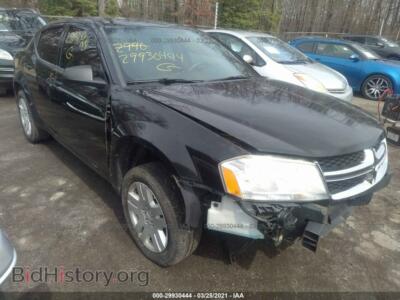 2011 Dodge AVENGER Express, черный — VIN 1B3BD4FB5BN616569, IAAI