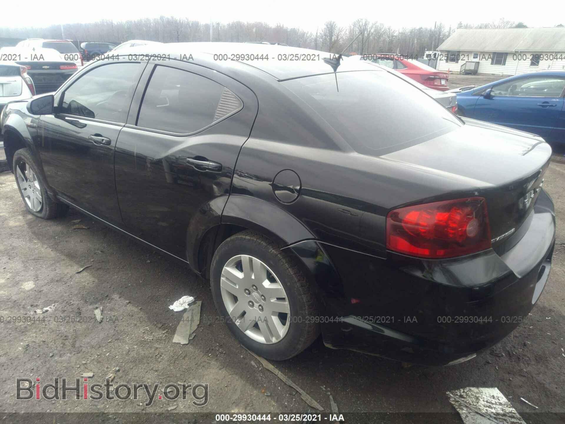 2011 DODGE AVENGER - VIN: 1B3BD4FB5BN616569 - Фото 3