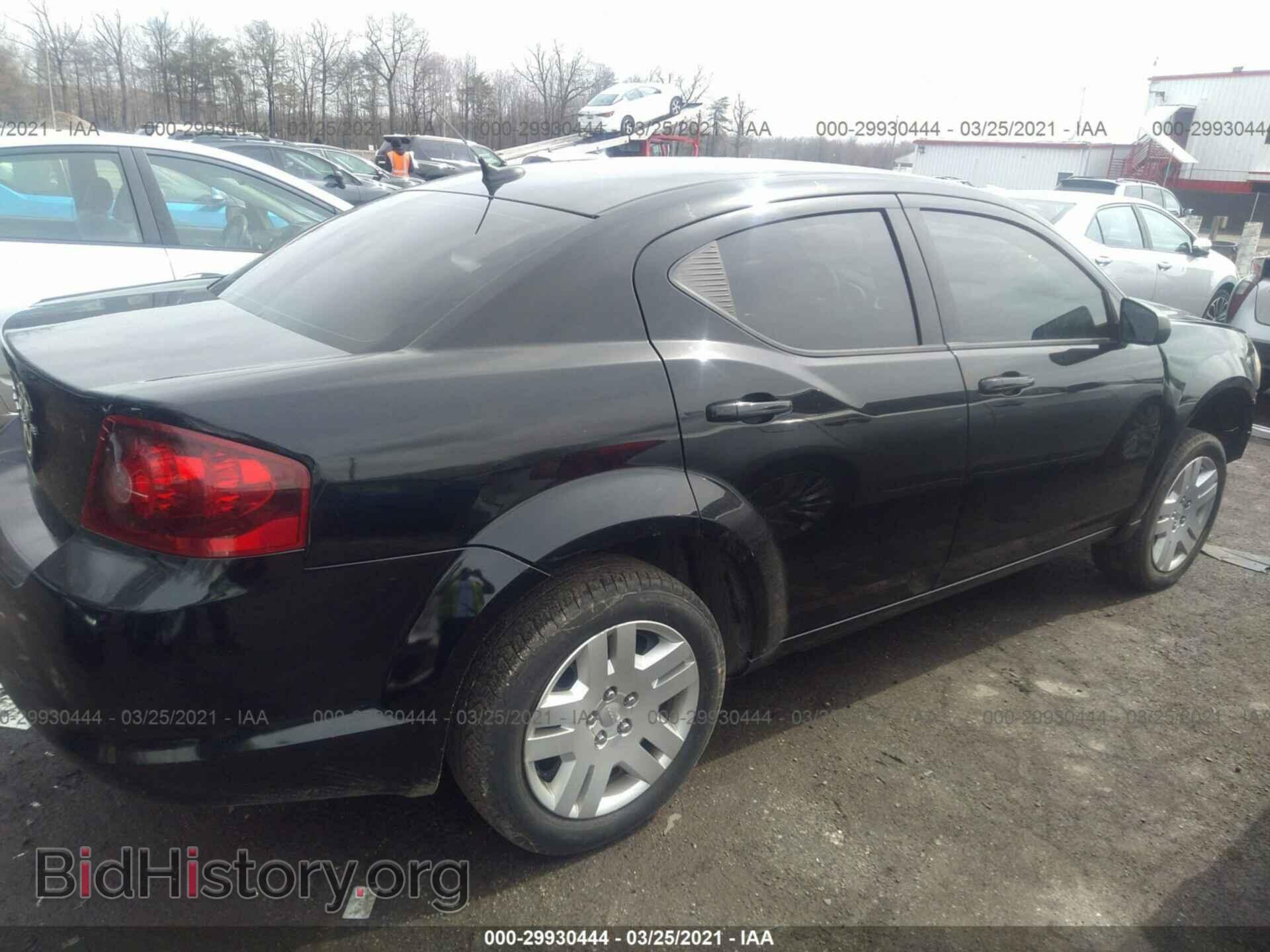 2011 DODGE AVENGER - VIN: 1B3BD4FB5BN616569 - Фото 4