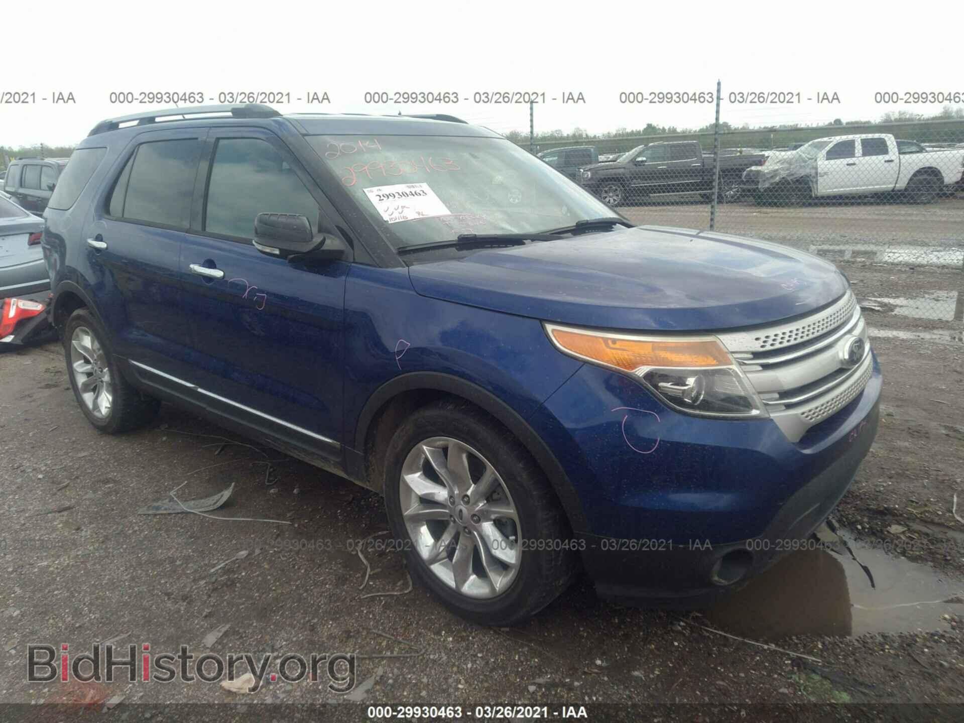 Фотография 1FM5K7D80EGB49589 - FORD EXPLORER 2014
