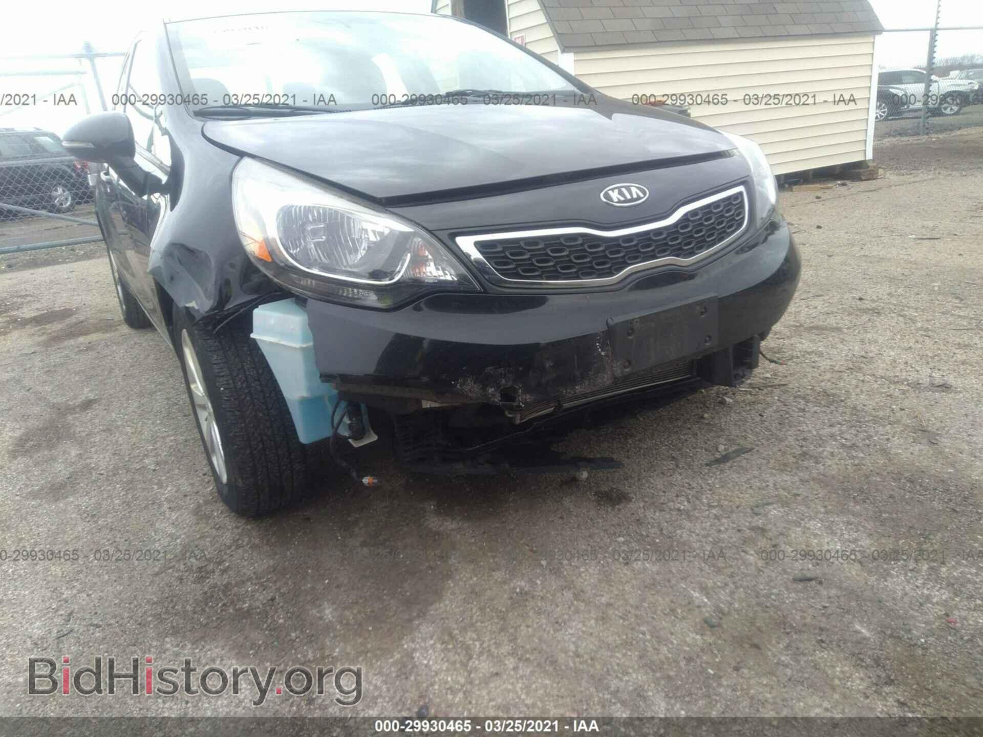 2012 KIA RIO - VIN: KNADN4A39C6046525 - Фото 6