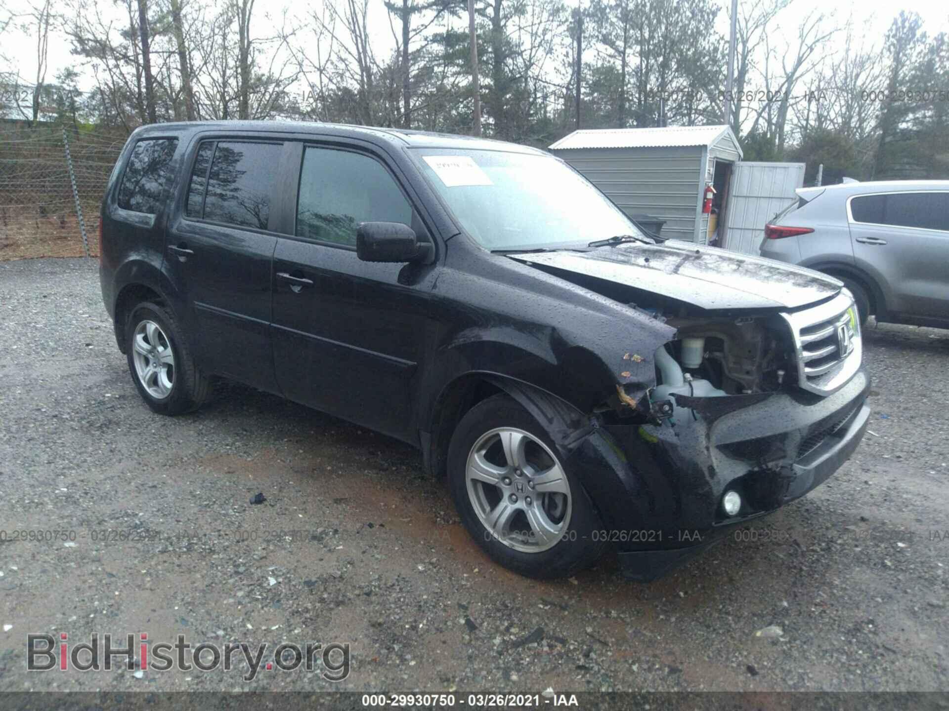 Фотография 5FNYF3H50DB030867 - HONDA PILOT 2013
