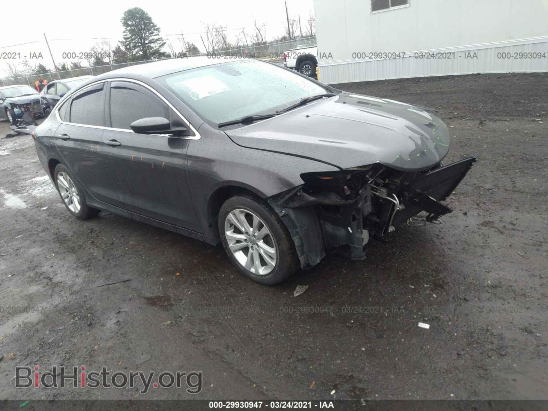 Фотография 1C3CCCAB2GN154118 - CHRYSLER 200 2016