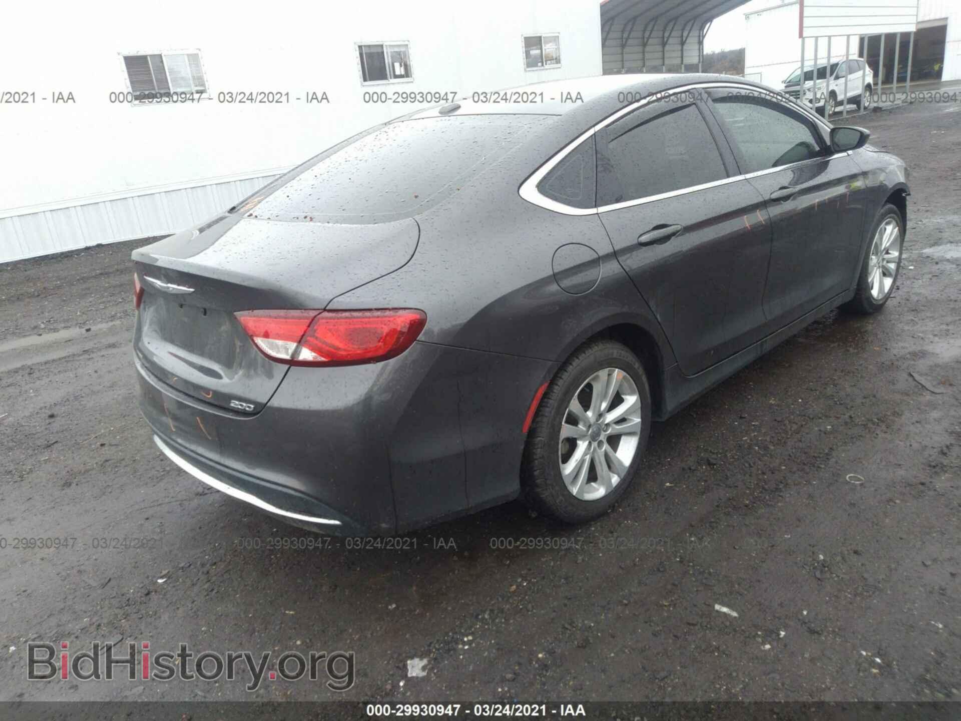 2016 CHRYSLER 200 - VIN: 1C3CCCAB2GN154118 - Фото 4