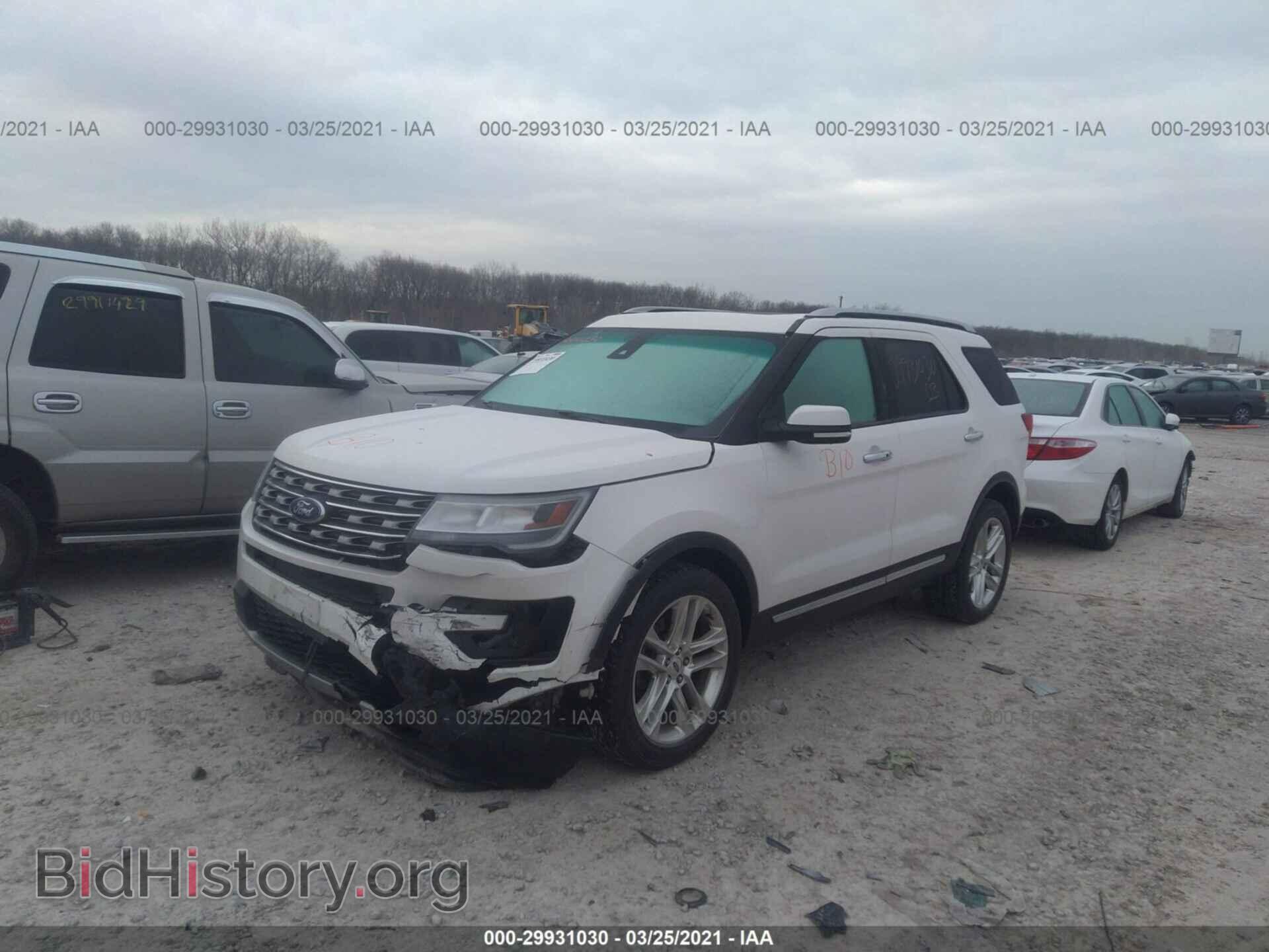 2016 FORD EXPLORER - VIN: 1FM5K8F86GGA03459 - Фото 2