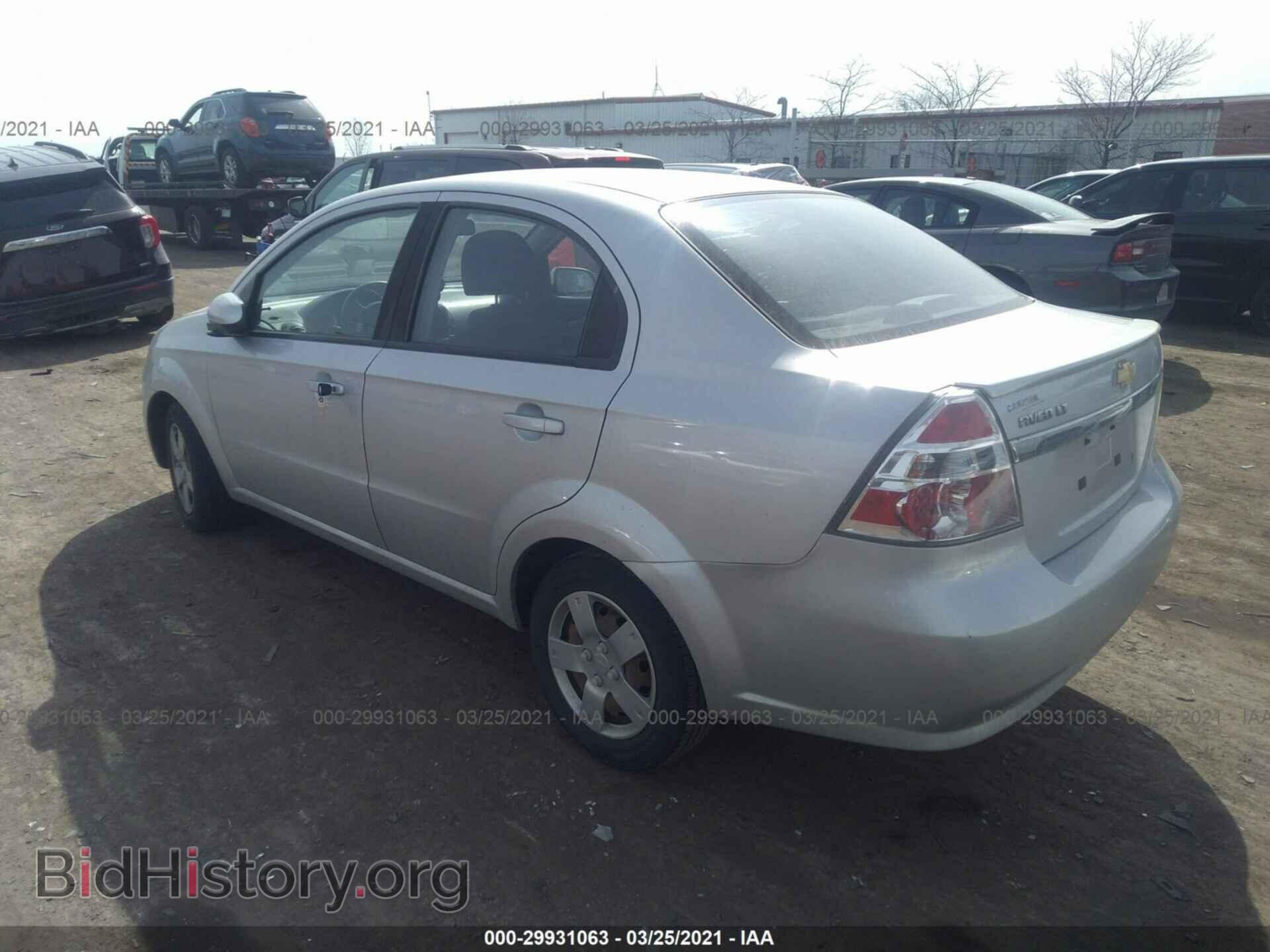 2011 CHEVROLET AVEO - VIN: KL1TD5DE3BB123648 - Фото 3