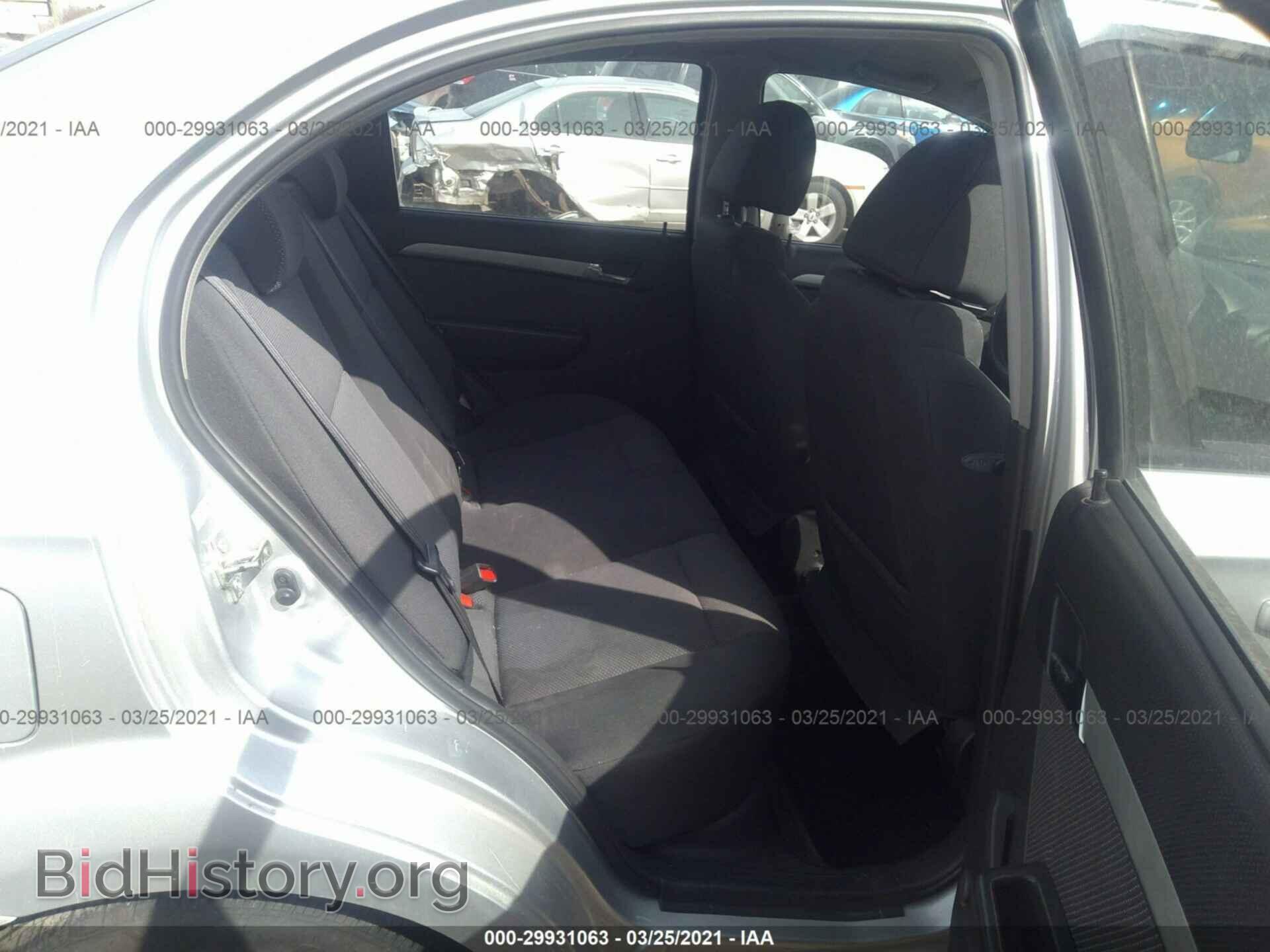 2011 CHEVROLET AVEO - VIN: KL1TD5DE3BB123648 - Фото 8