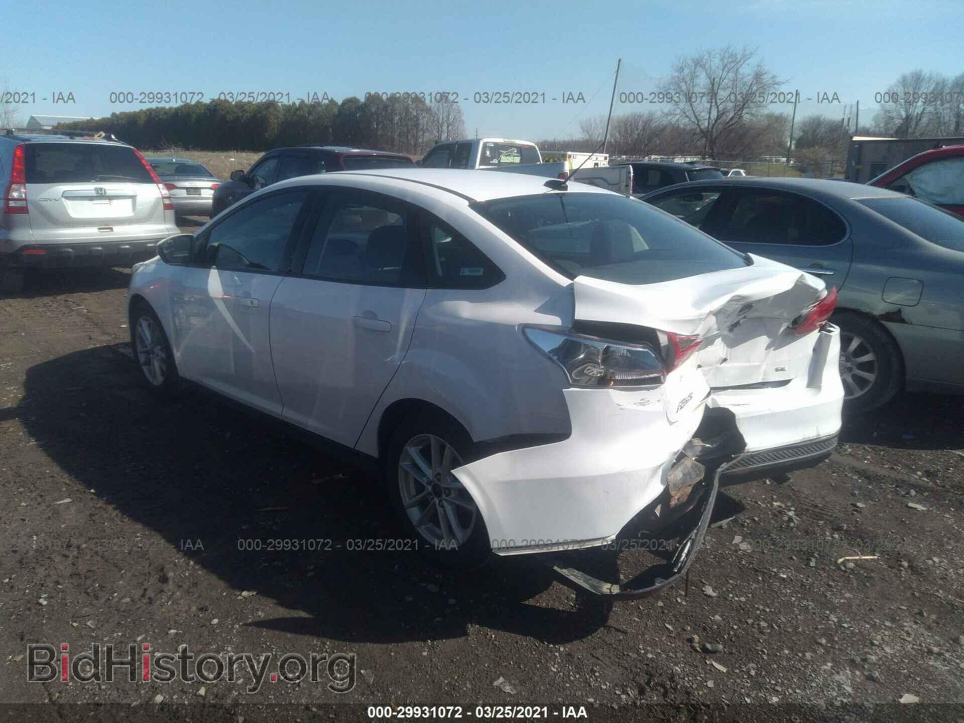 2016 FORD FOCUS - VIN: 1FADP3F20GL353974 - Фото 3