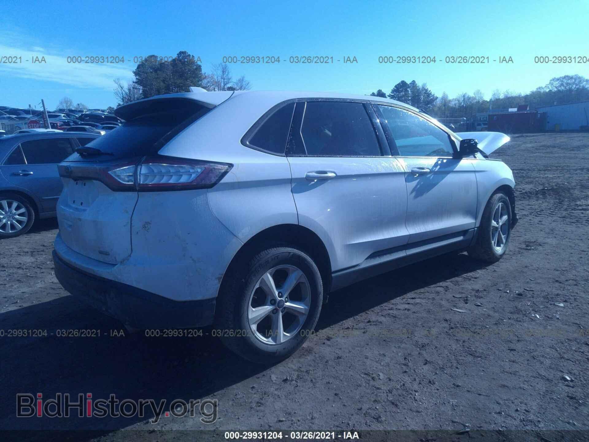 2015 FORD EDGE - VIN: 2FMTK3G91FBC22224 - Фото 4