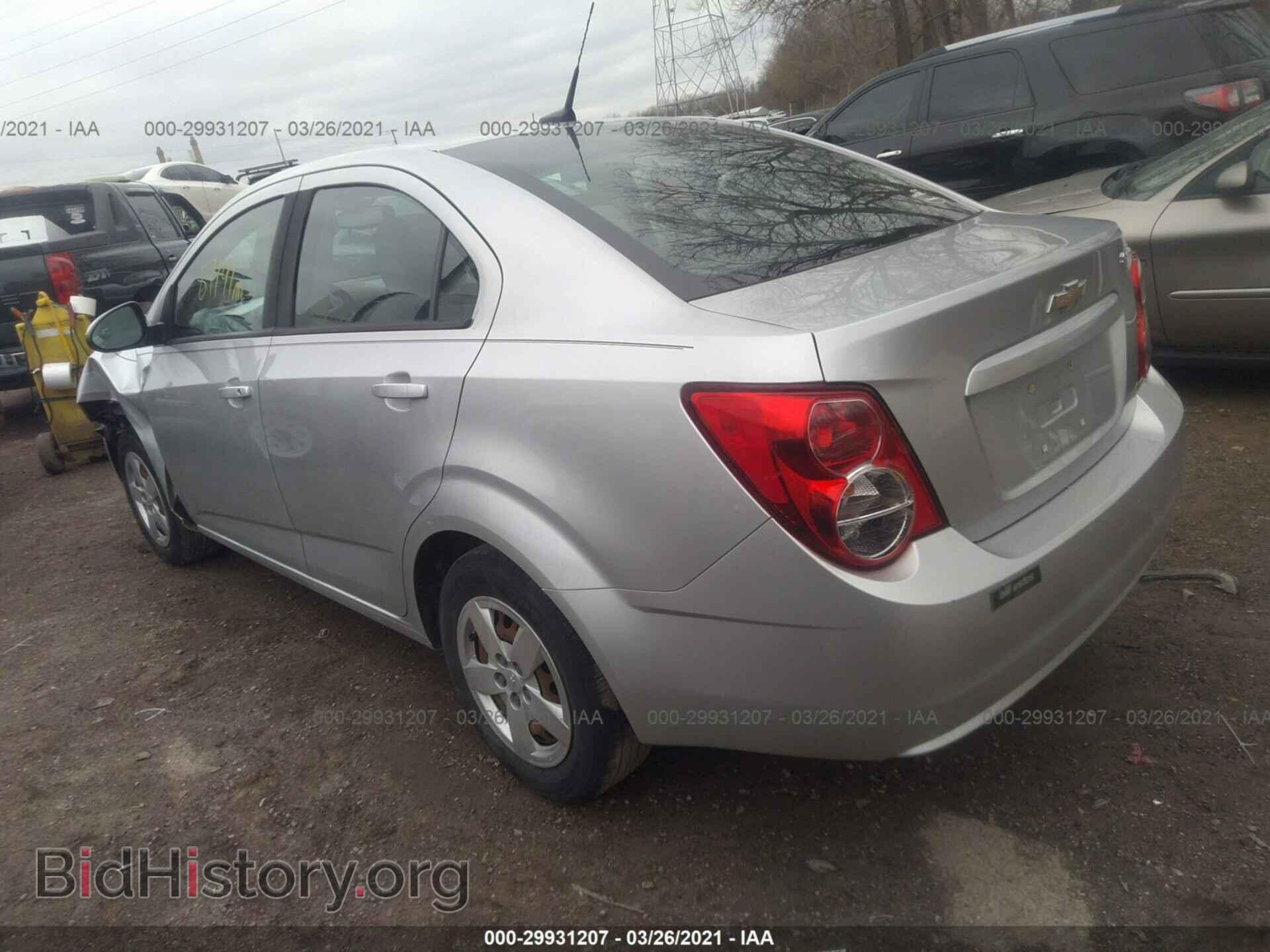 2013 CHEVROLET SONIC - VIN: 1G1JA5SH4D4239298 - Фото 3
