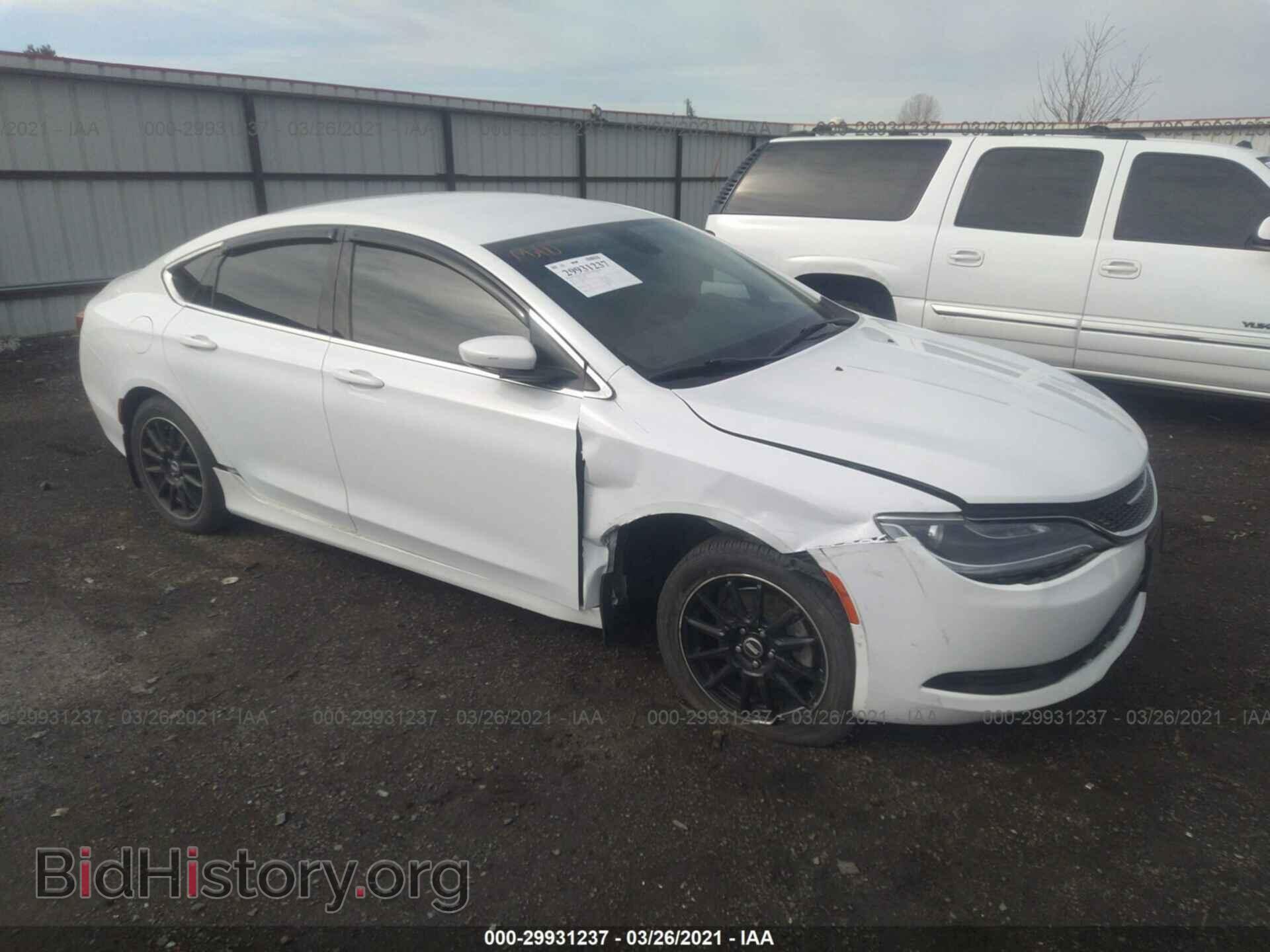 Фотография 1C3CCCFB2GN147467 - CHRYSLER 200 2016