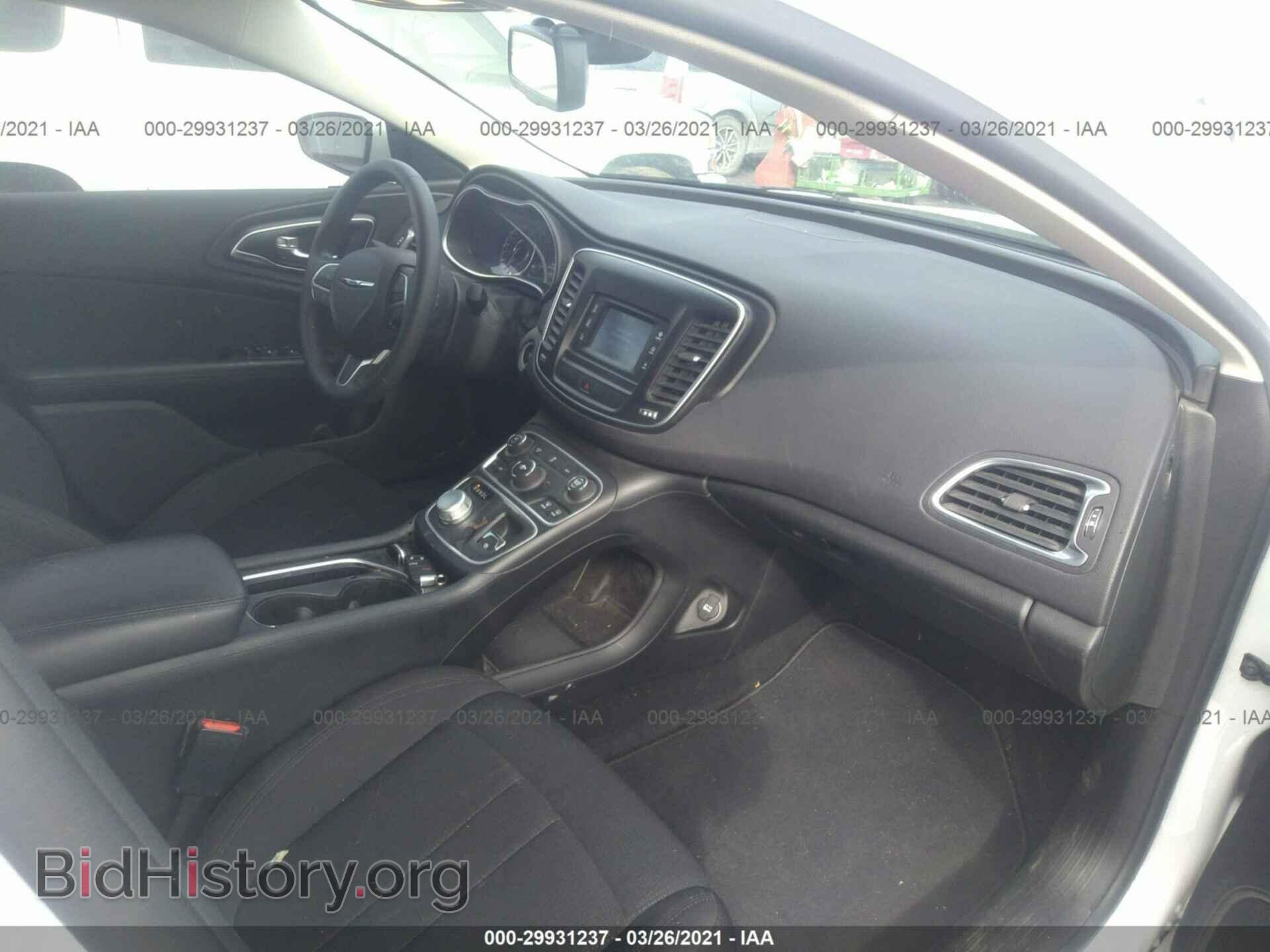 2016 CHRYSLER 200 - VIN: 1C3CCCFB2GN147467 - Фото 5