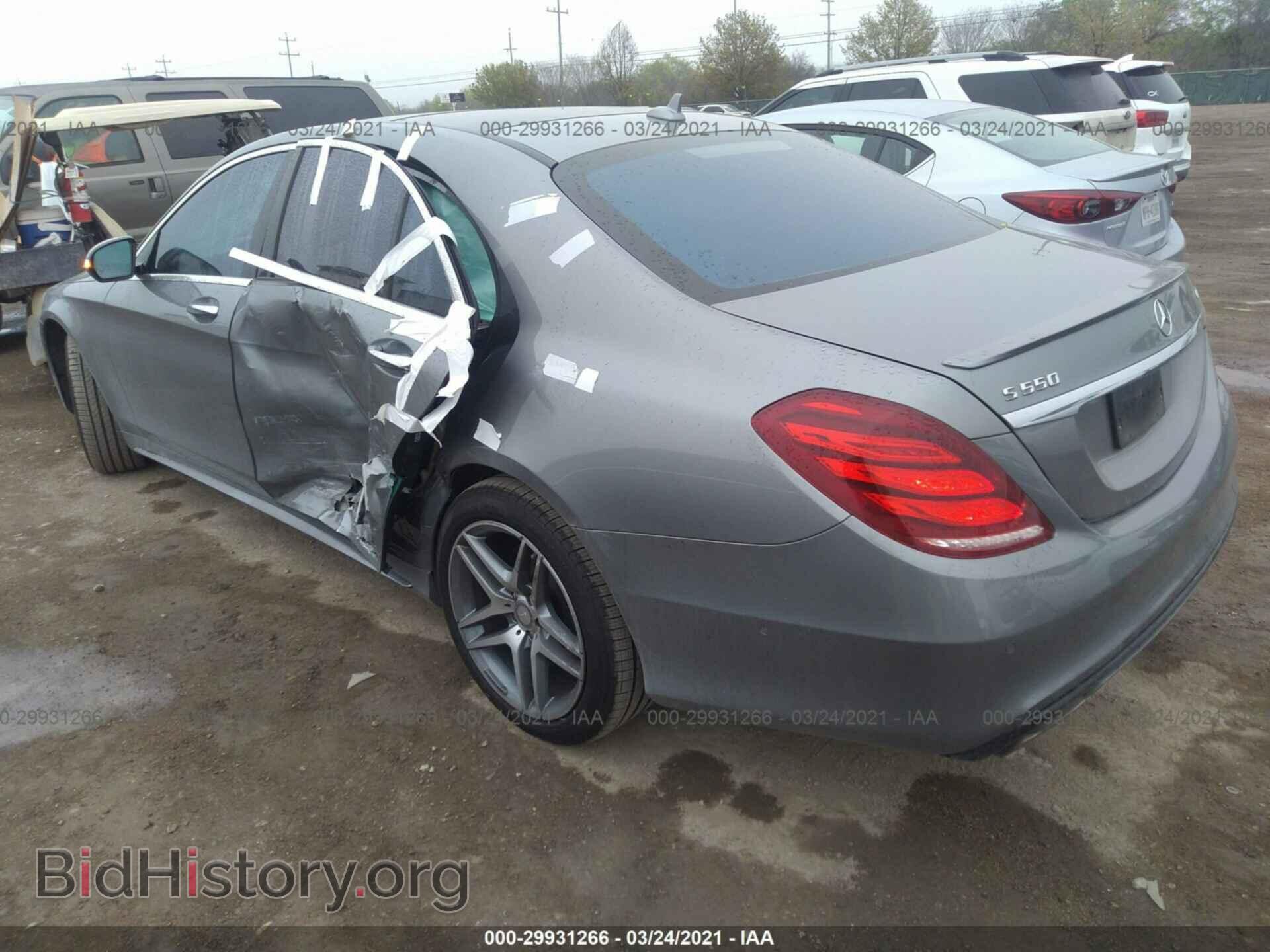 2015 MERCEDES-BENZ S-CLASS - VIN: WDDUG8FB9FA152503 - Фото 3