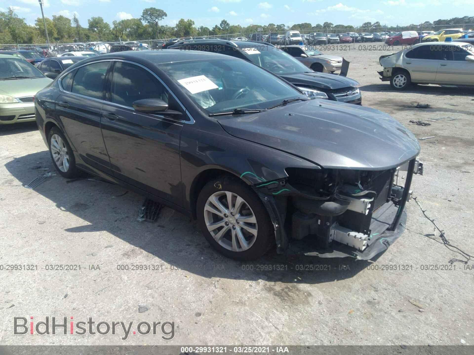 Фотография 1C3CCCAG4GN184488 - CHRYSLER 200 2016