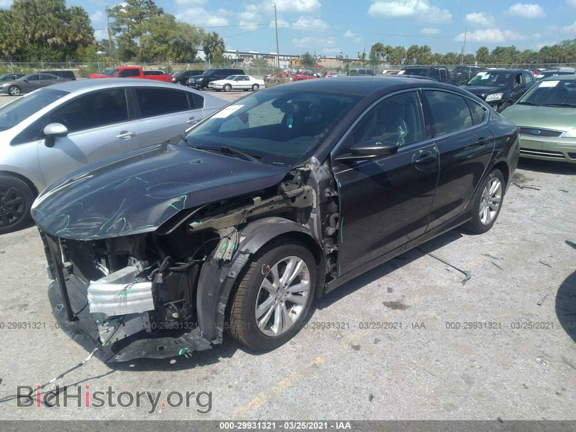 2016 CHRYSLER 200 - VIN: 1C3CCCAG4GN184488 - Фото 2
