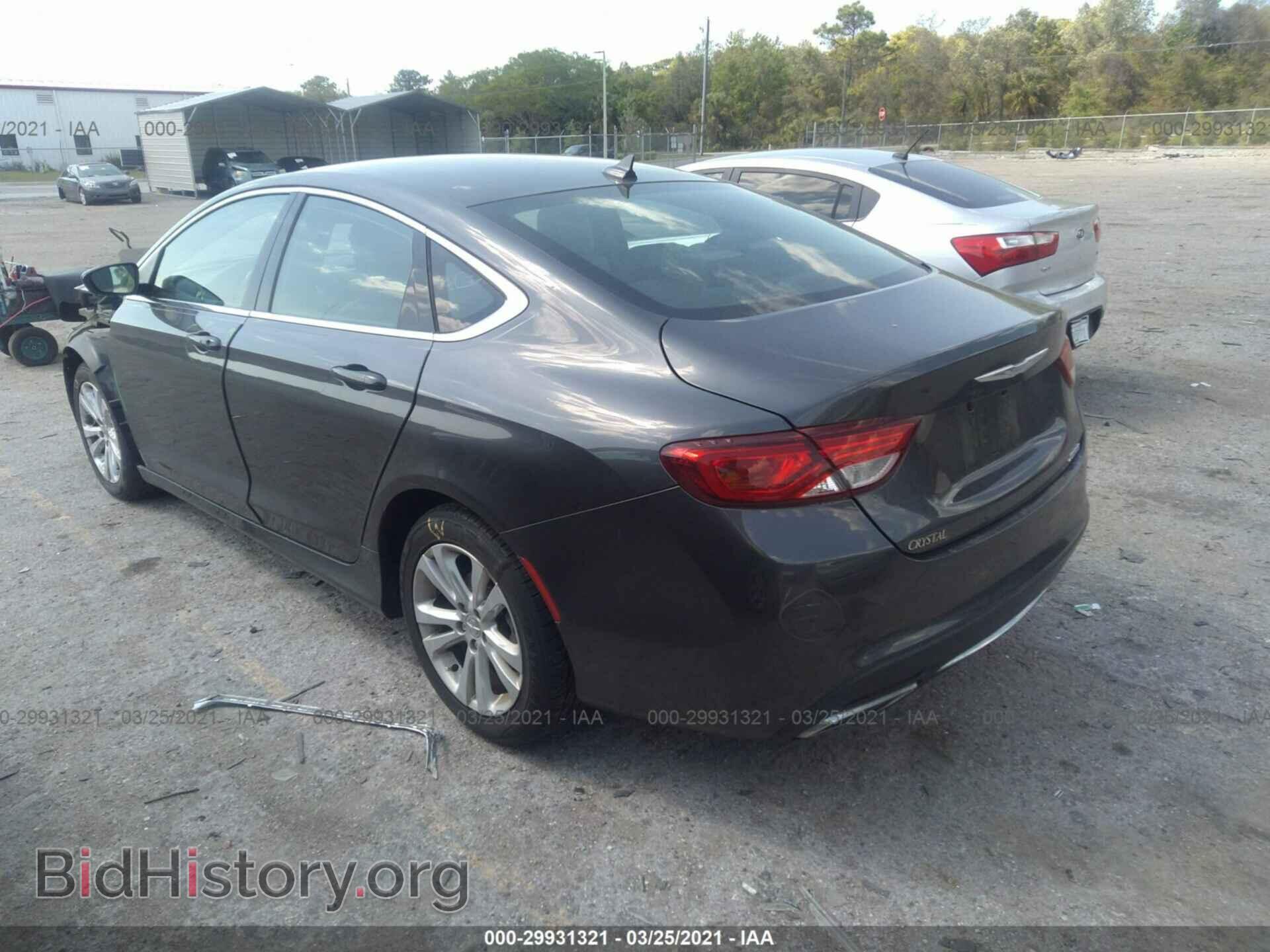 2016 CHRYSLER 200 - VIN: 1C3CCCAG4GN184488 - Фото 3