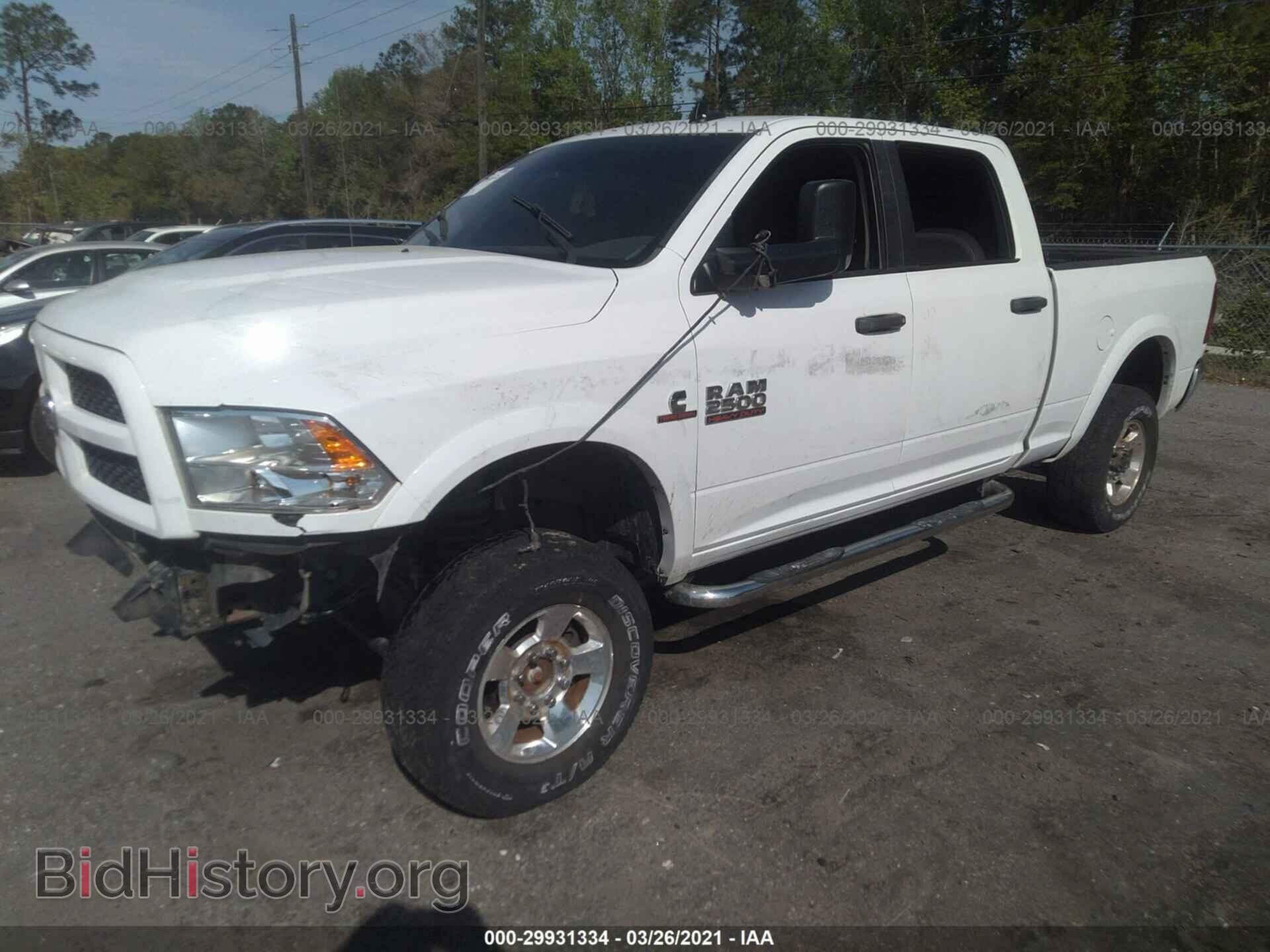 2016 RAM 2500 - VIN: 3C6UR5DL9GG162506 - Фото 2