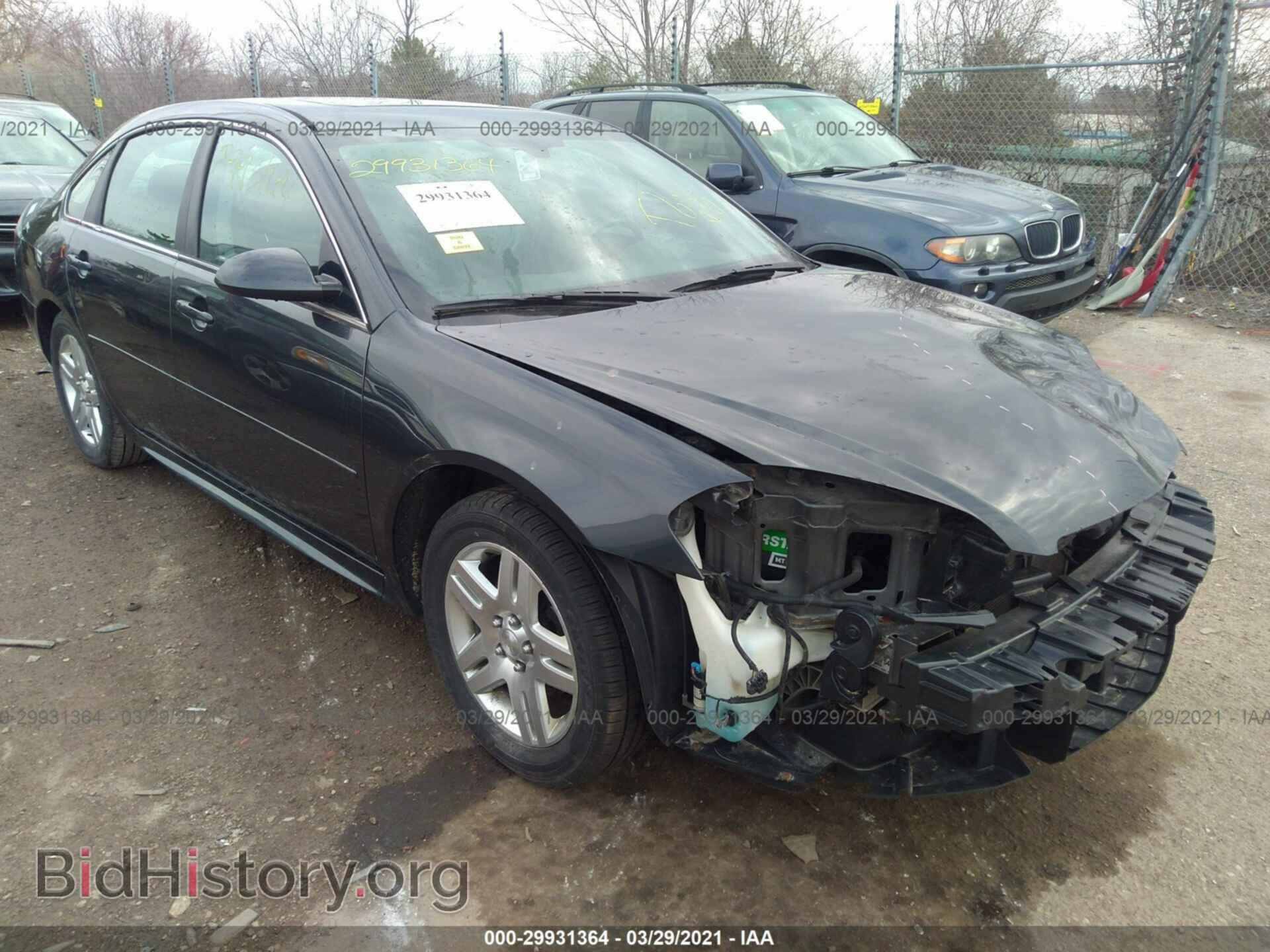 Фотография 2G1WG5E33C1280195 - CHEVROLET IMPALA 2012
