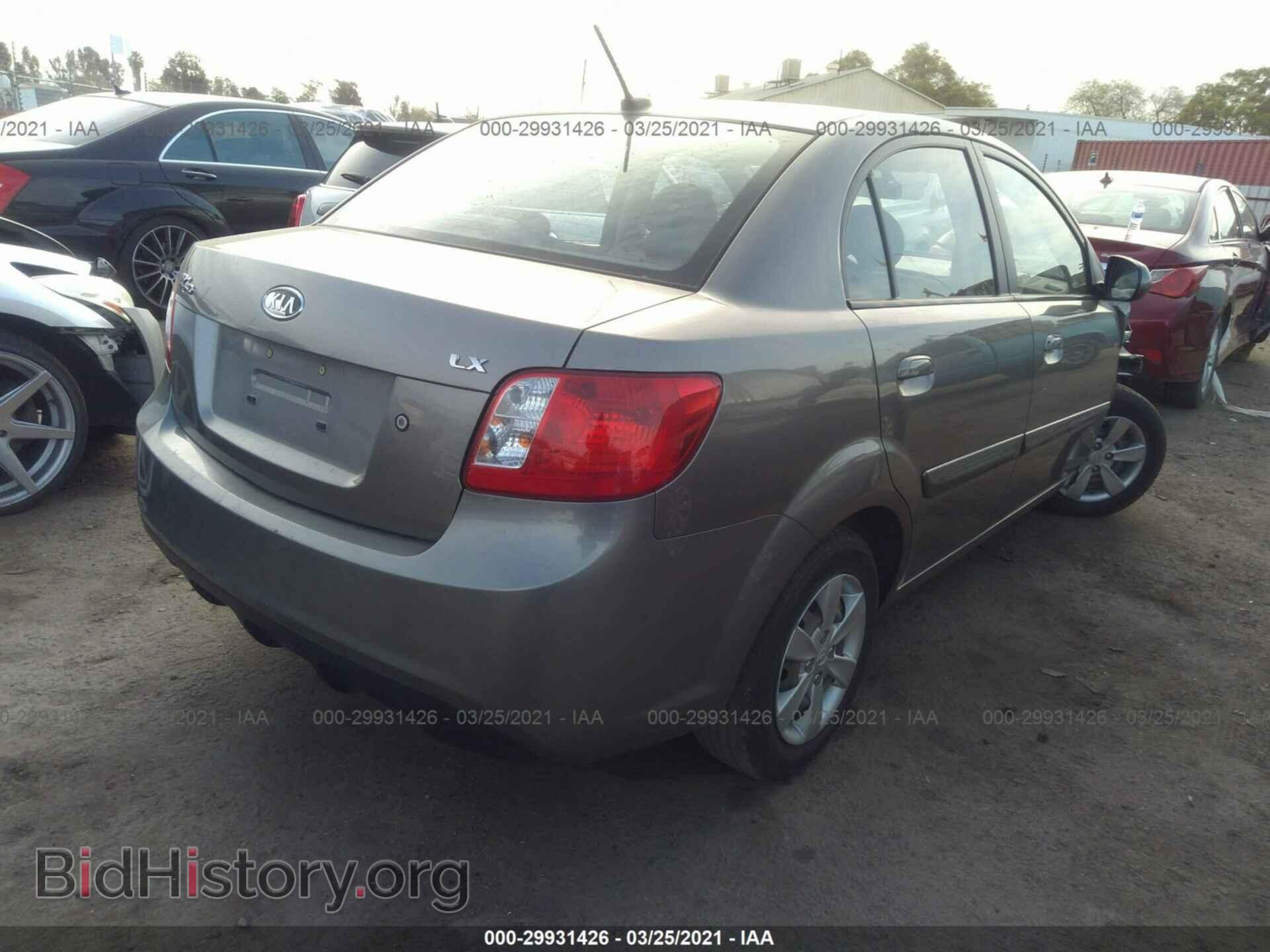 2010 KIA RIO - VIN: KNADH4A39A6629794 - Фото 4