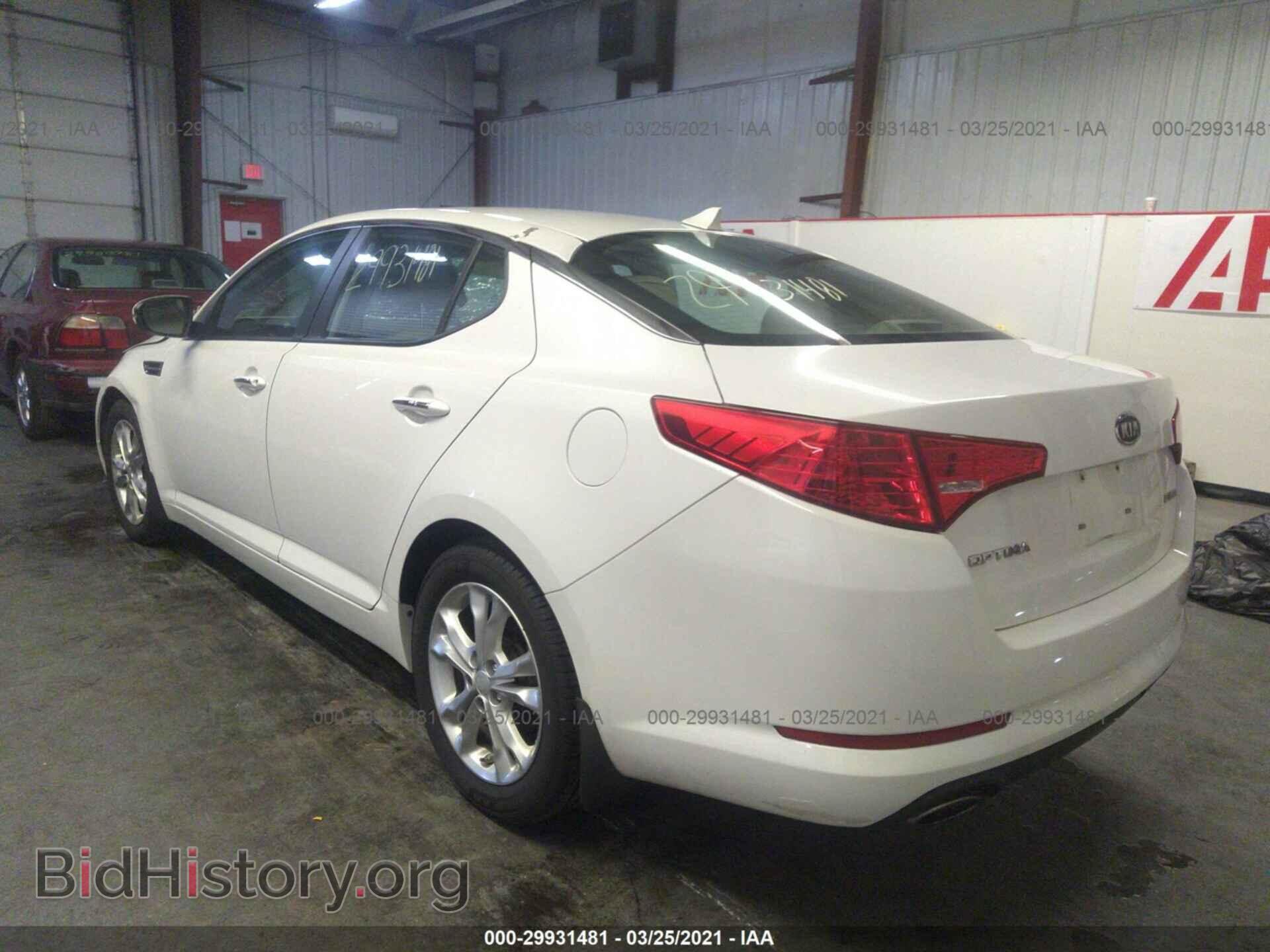 2012 KIA OPTIMA - VIN: 5XXGN4A73CG070372 - Фото 3