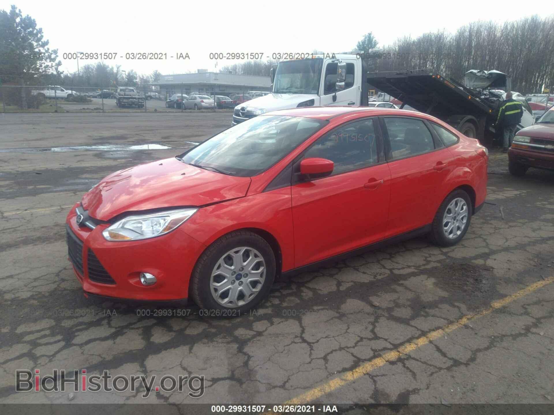2012 FORD FOCUS - VIN: 1FAHP3F2XCL427719 - Фото 2