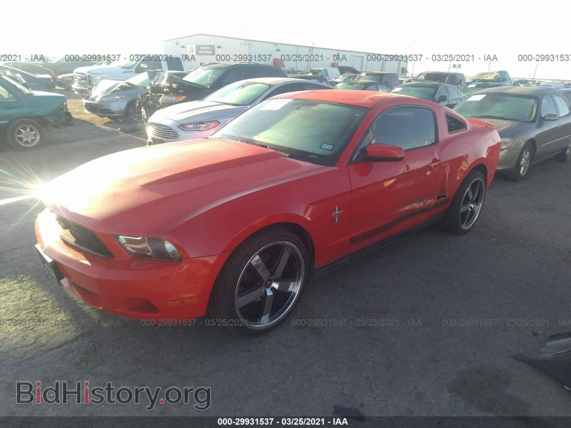 2012 FORD MUSTANG - VIN: 1ZVBP8AM7C5266284 - Фото 2