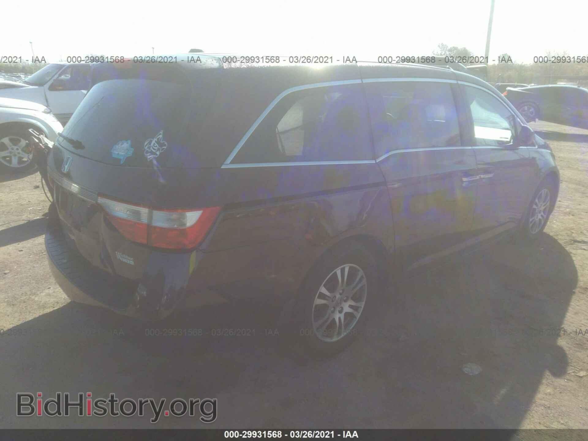 2013 HONDA ODYSSEY - VIN: 5FNRL5H68DB029936 - Фото 4