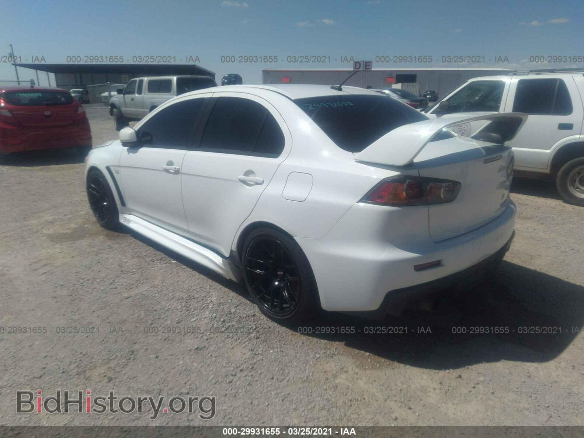 2014 MITSUBISHI LANCER EVOLUTION - VIN: JA32W8FV6EU009969 - Photo 3