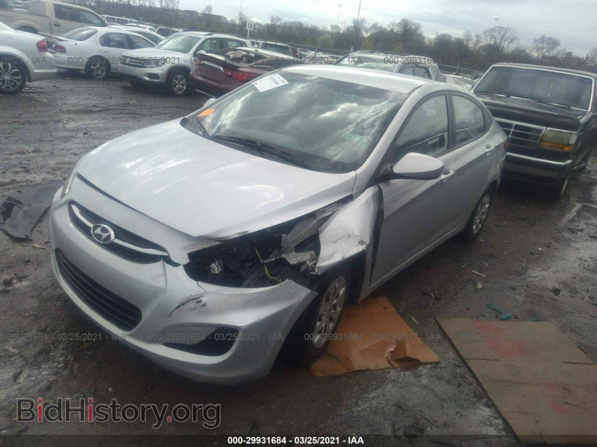 2015 HYUNDAI ACCENT - VIN: KMHCT4AE0FU799667 - Фото 2
