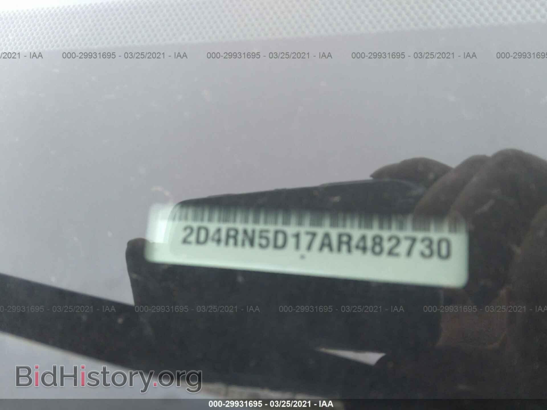 2010 DODGE GRAND CARAVAN - VIN: 2D4RN5D17AR482730 - Фото 9