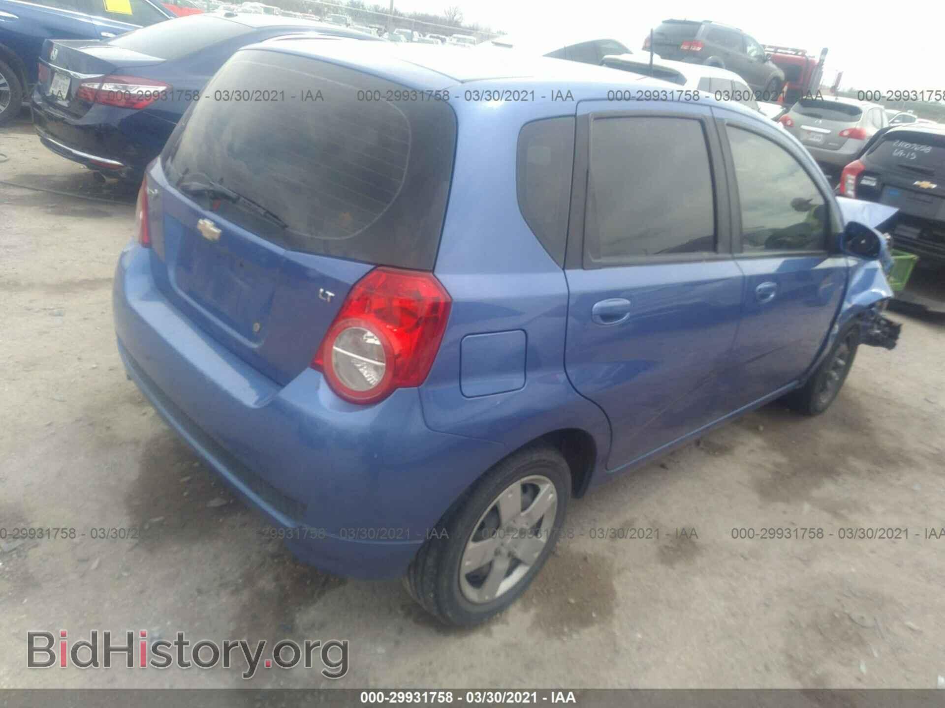 2009 CHEVROLET AVEO - VIN: KL1TD66E59B325419 - Фото 4