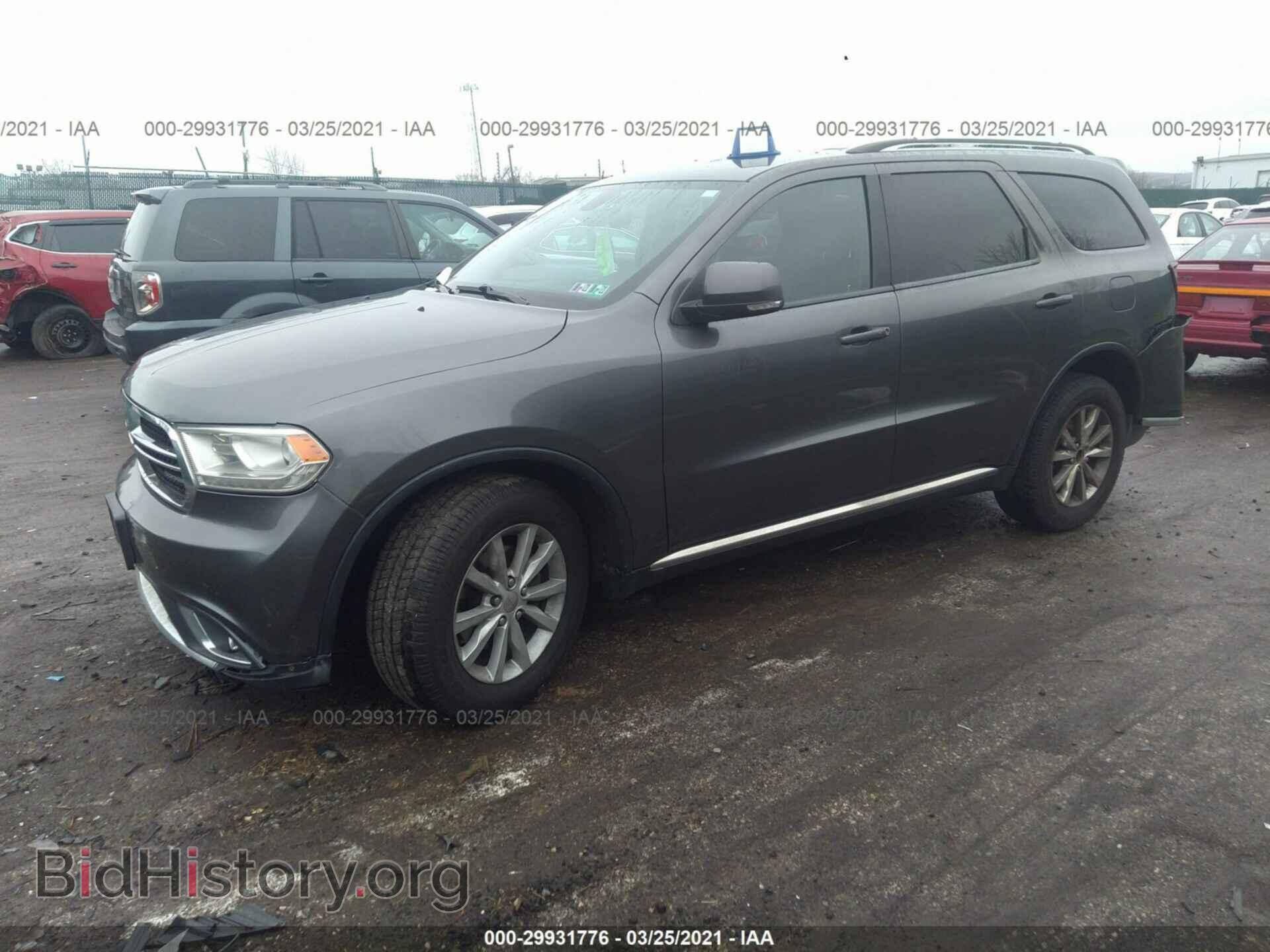 2014 DODGE DURANGO - VIN: 1C4RDJDG5EC970862 - Фото 2