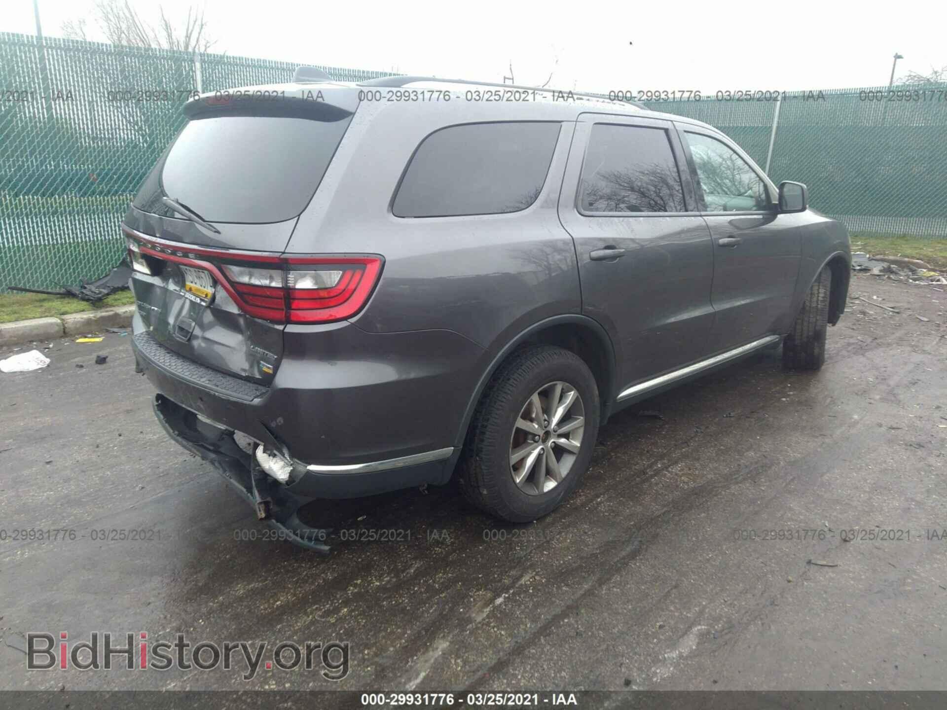 2014 DODGE DURANGO - VIN: 1C4RDJDG5EC970862 - Фото 4