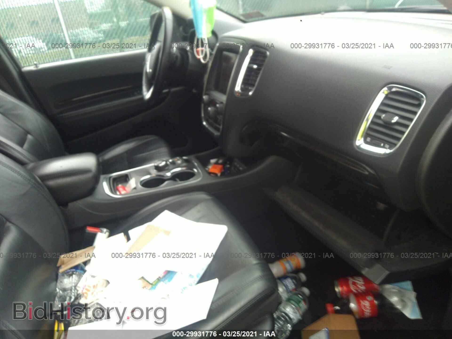 2014 DODGE DURANGO - VIN: 1C4RDJDG5EC970862 - Фото 5