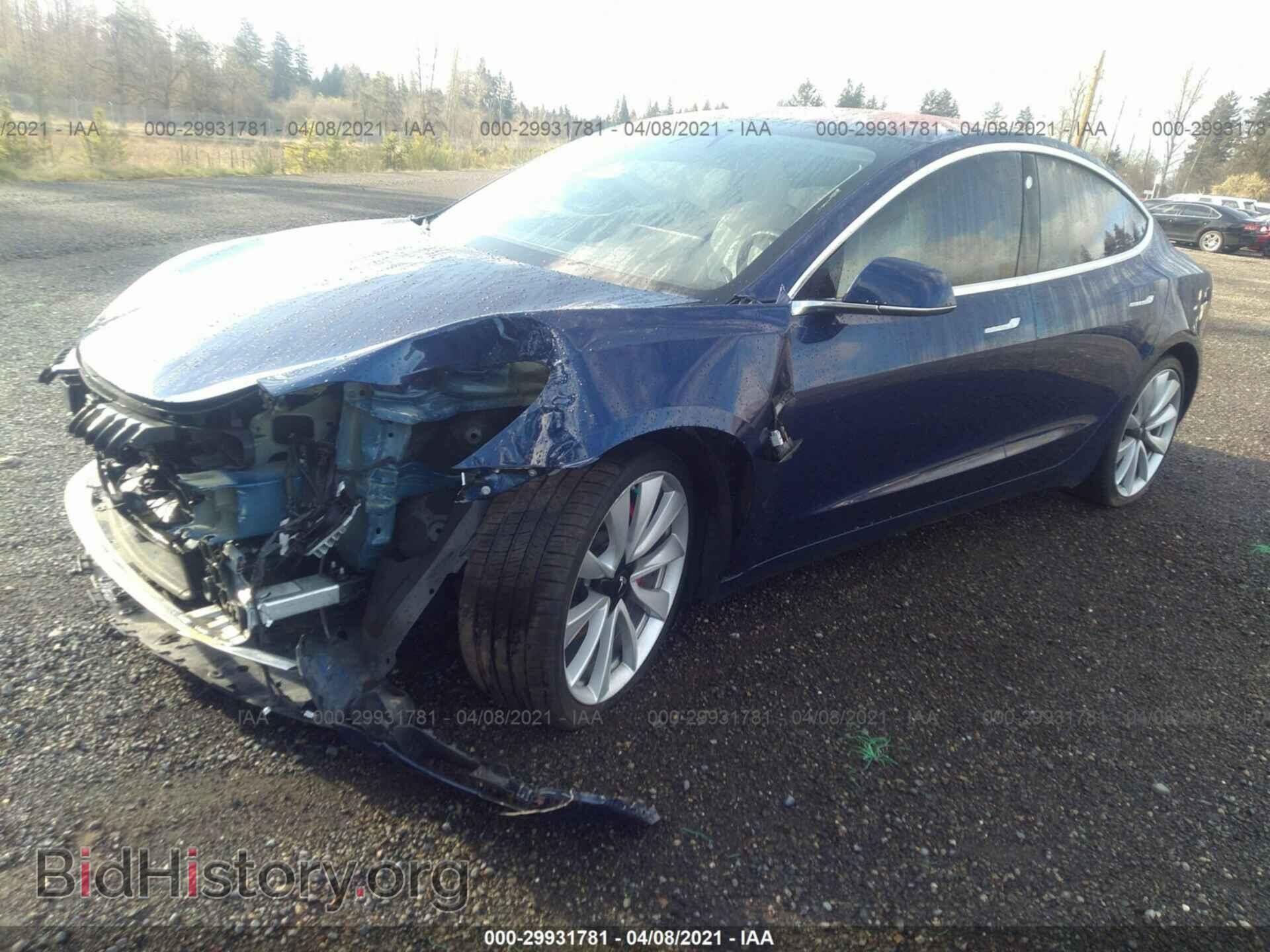 2018 TESLA MODEL 3 - VIN: 5YJ3E1EB0JF081096 - Фото 2