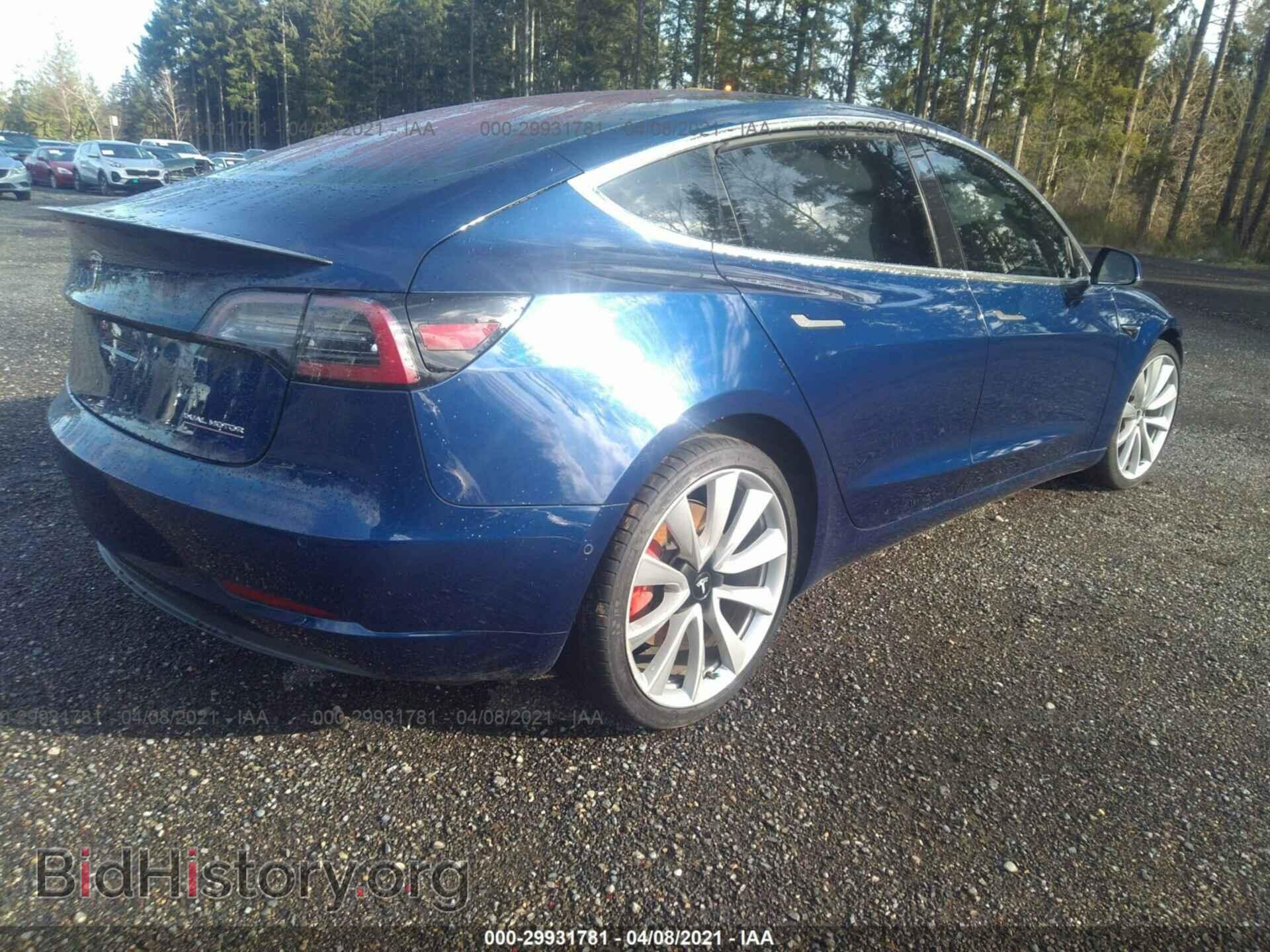 2018 TESLA MODEL 3 - VIN: 5YJ3E1EB0JF081096 - Фото 4