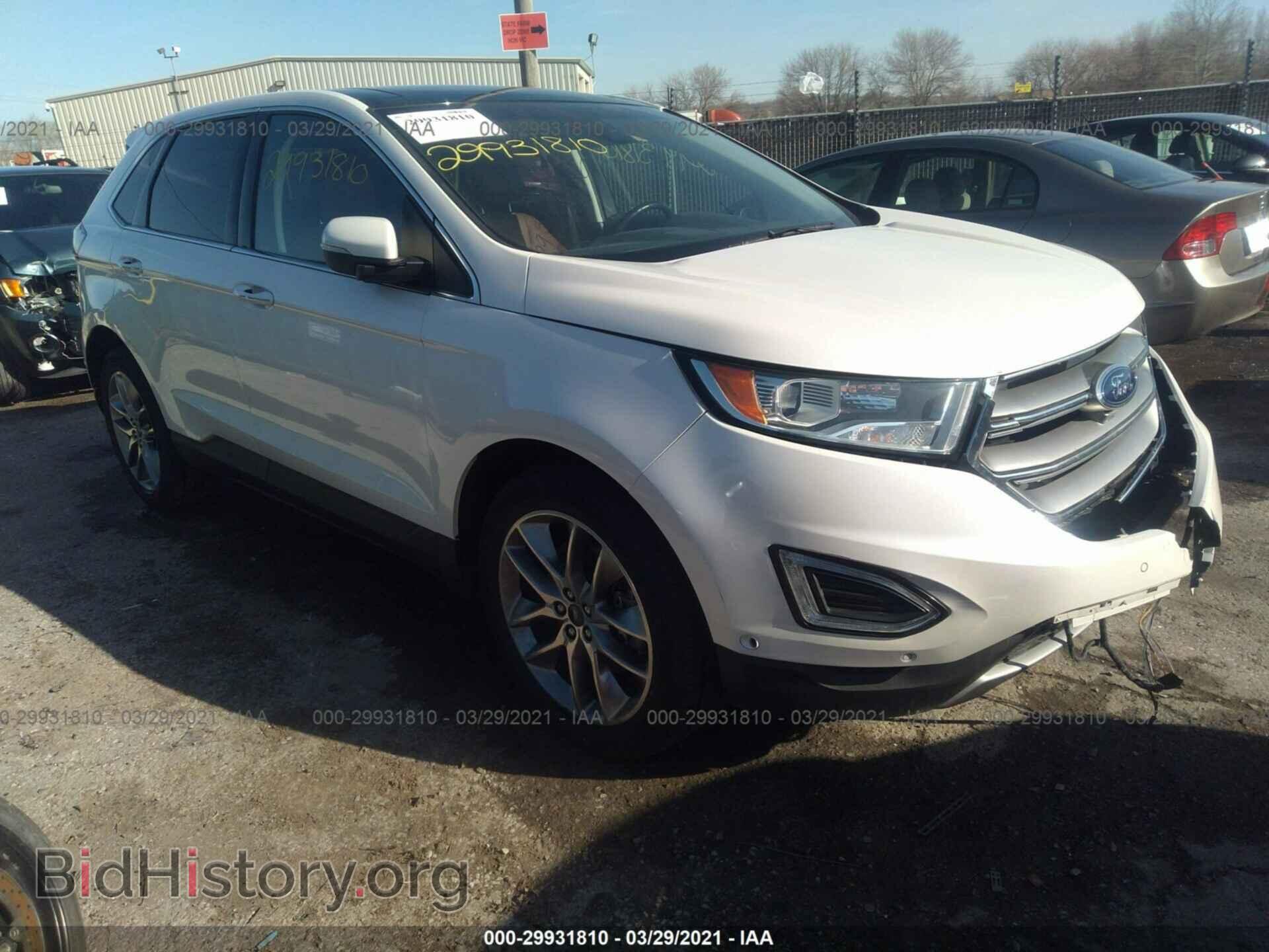 Фотография 2FMPK4K93FBB85496 - FORD EDGE 2015
