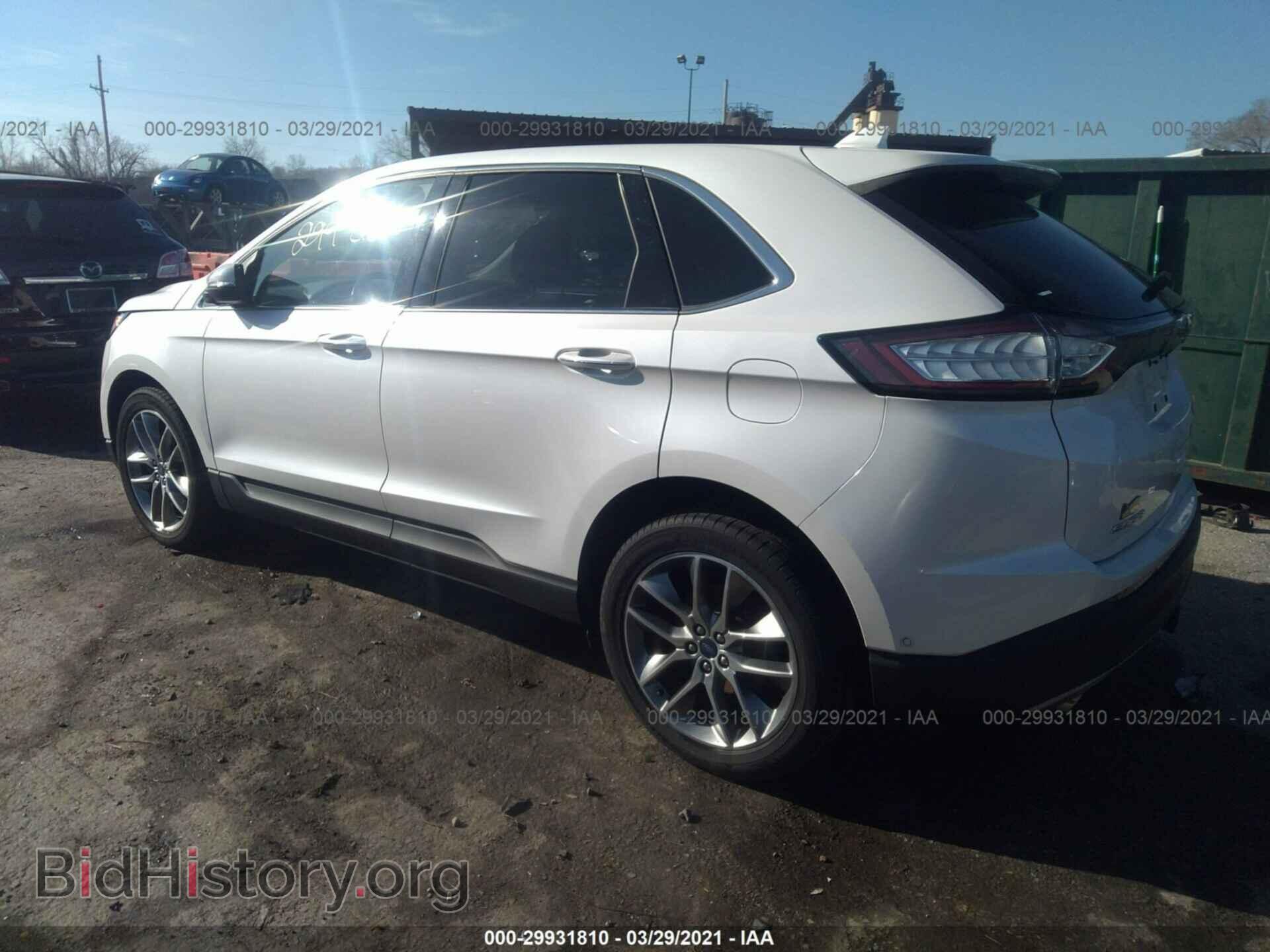 2015 FORD EDGE - VIN: 2FMPK4K93FBB85496 - Фото 3