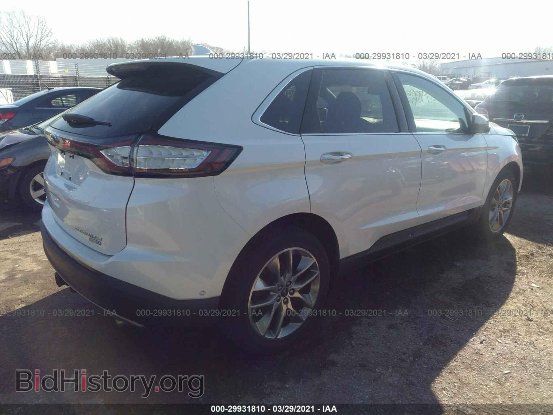 2015 FORD EDGE - VIN: 2FMPK4K93FBB85496 - Фото 4