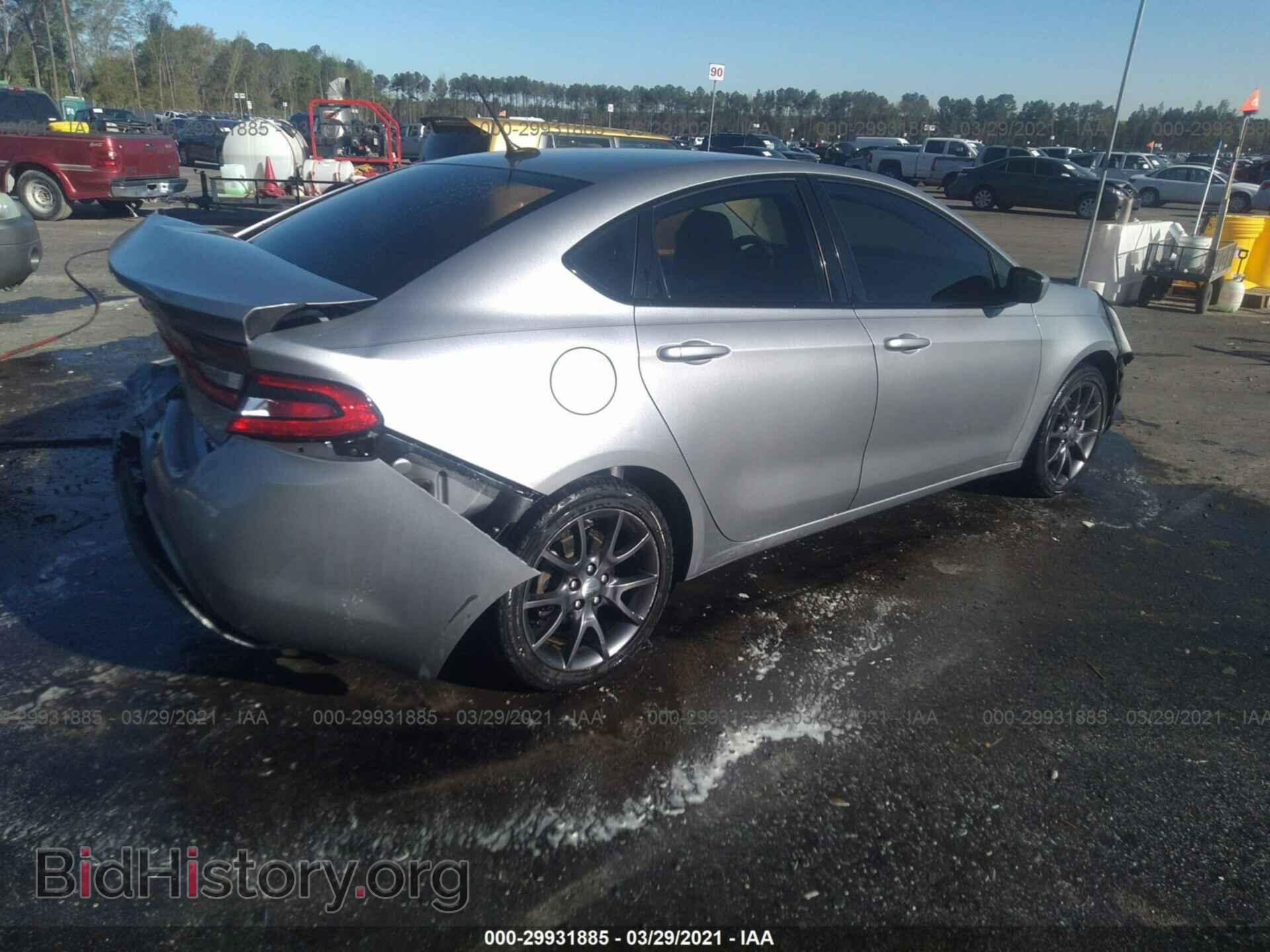 2016 DODGE DART - VIN: 1C3CDFFA3GD816034 - Фото 4