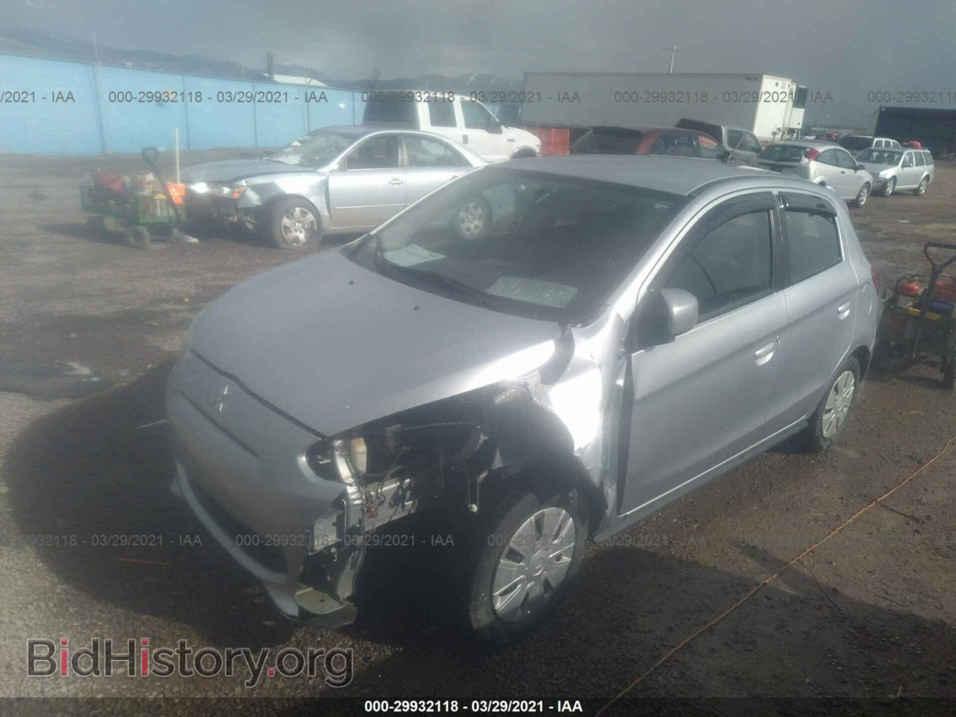 2015 MITSUBISHI MIRAGE - VIN: ML32A3HJ1FH048477 - Фото 2
