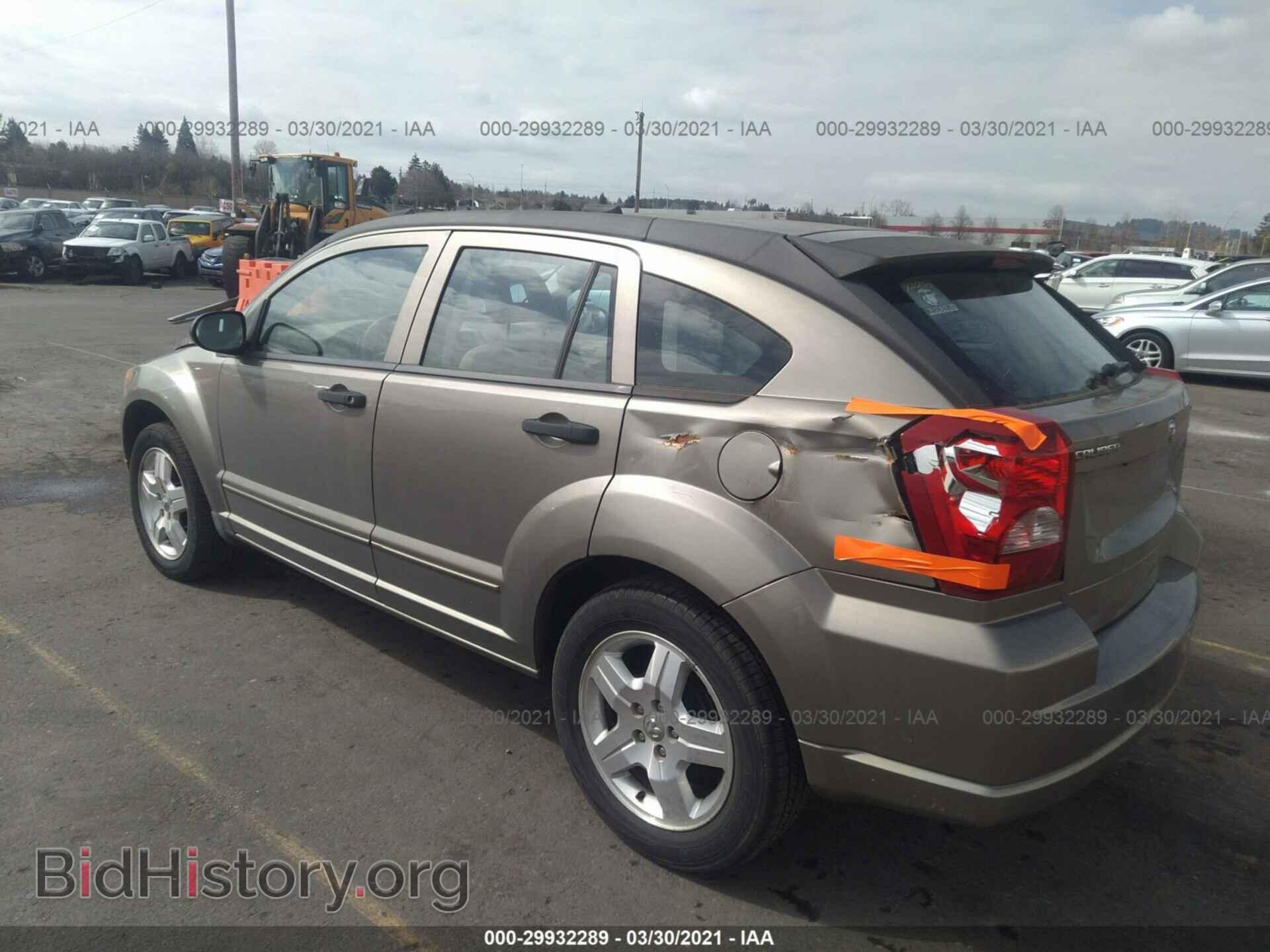 2007 DODGE CALIBER - VIN: 1B3HB48B87D347638 - Photo 3