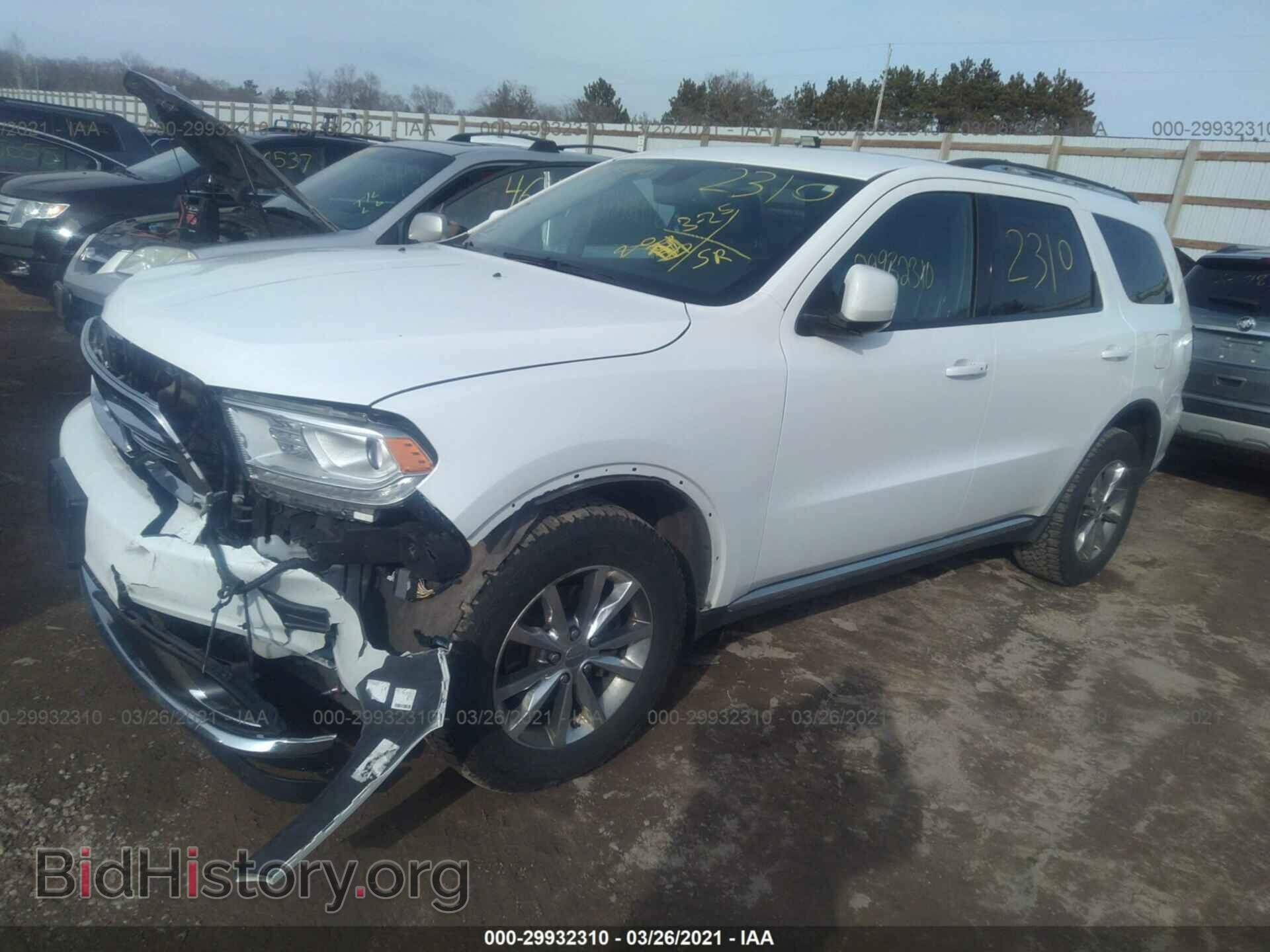2014 DODGE DURANGO - VIN: 1C4RDJDG2EC537919 - Фото 2