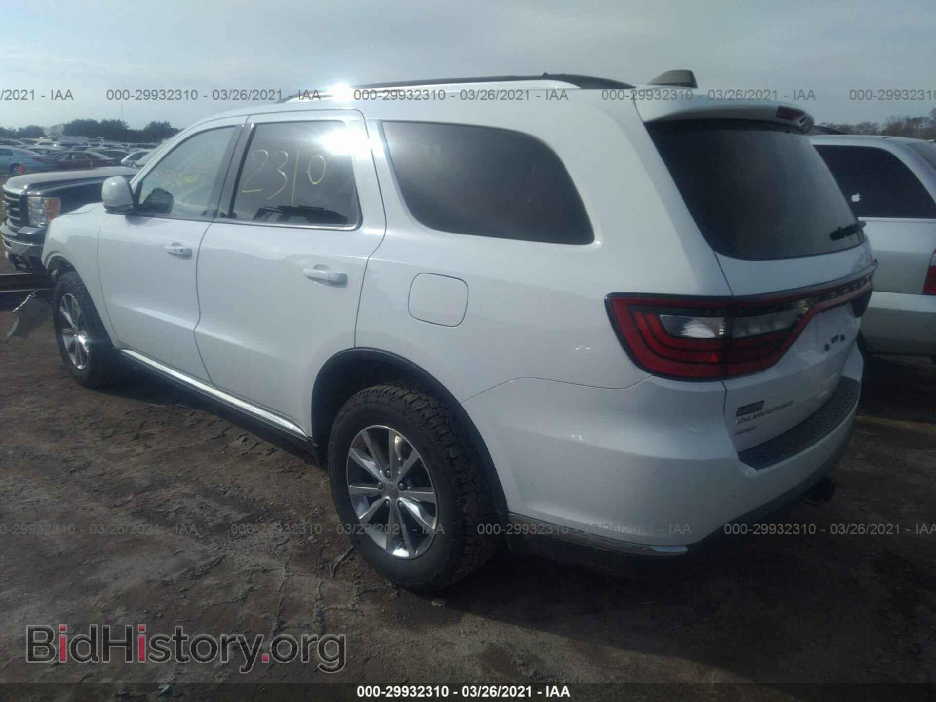 2014 DODGE DURANGO - VIN: 1C4RDJDG2EC537919 - Фото 3