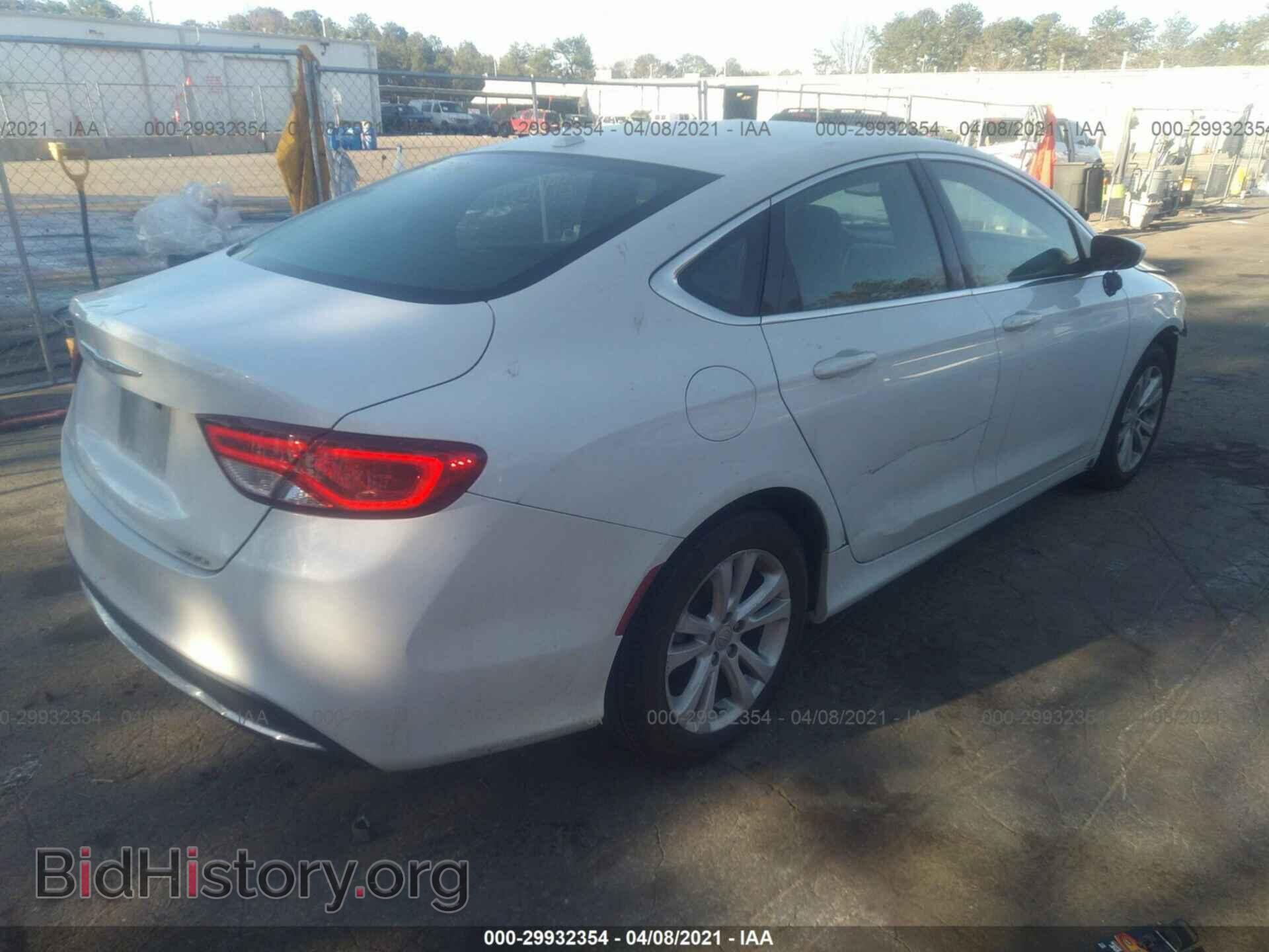 2015 CHRYSLER 200 - VIN: 1C3CCCAB2FN647523 - Фото 4